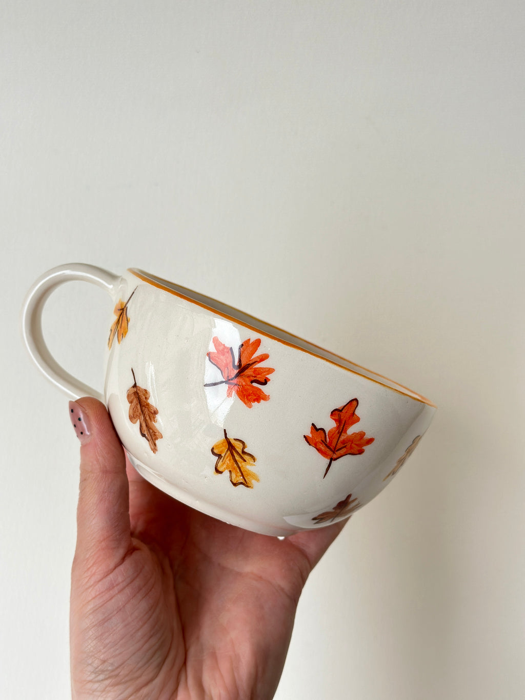 Hedgehog handmade mug