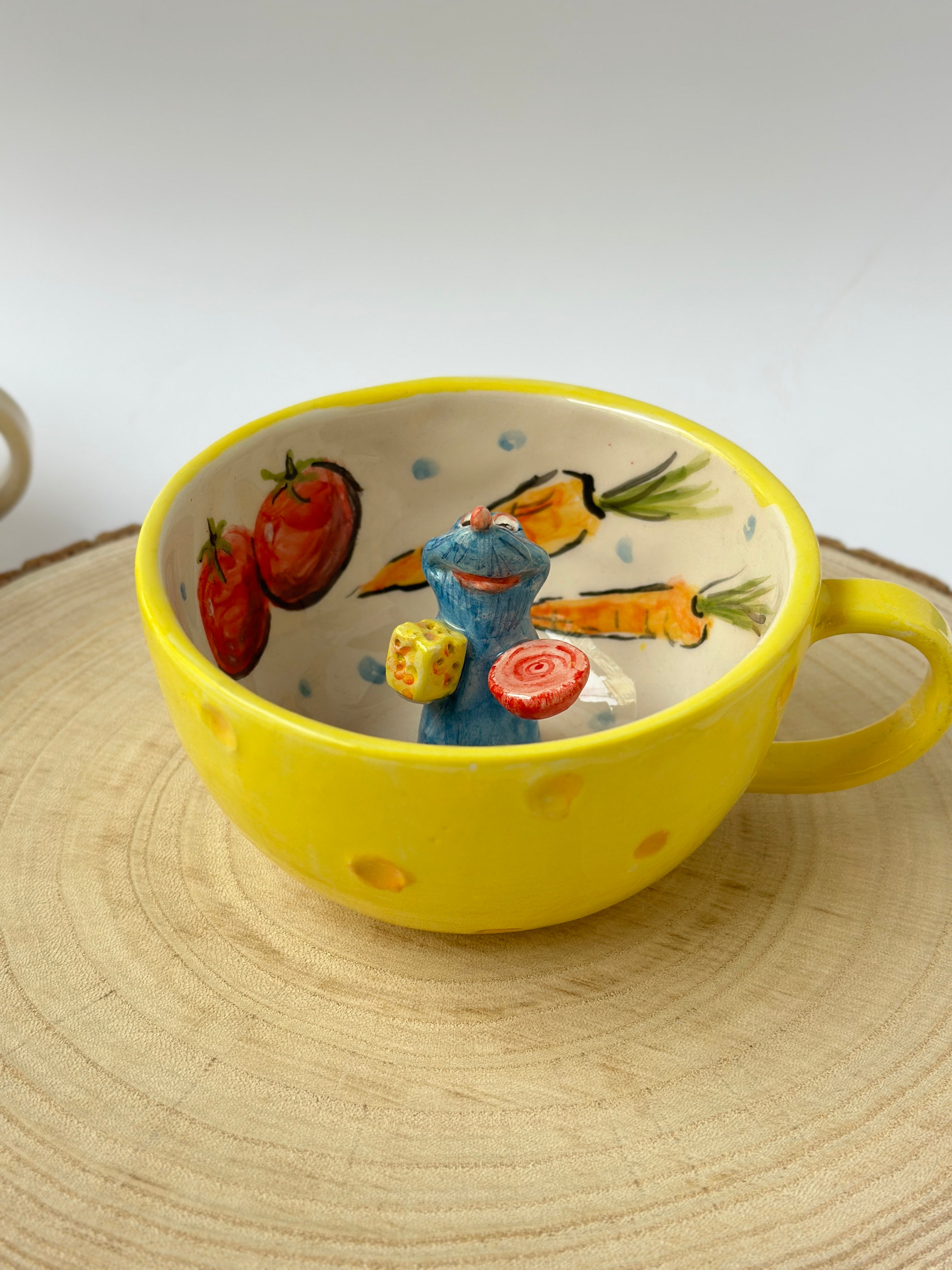 Ratatouille handmade mug
