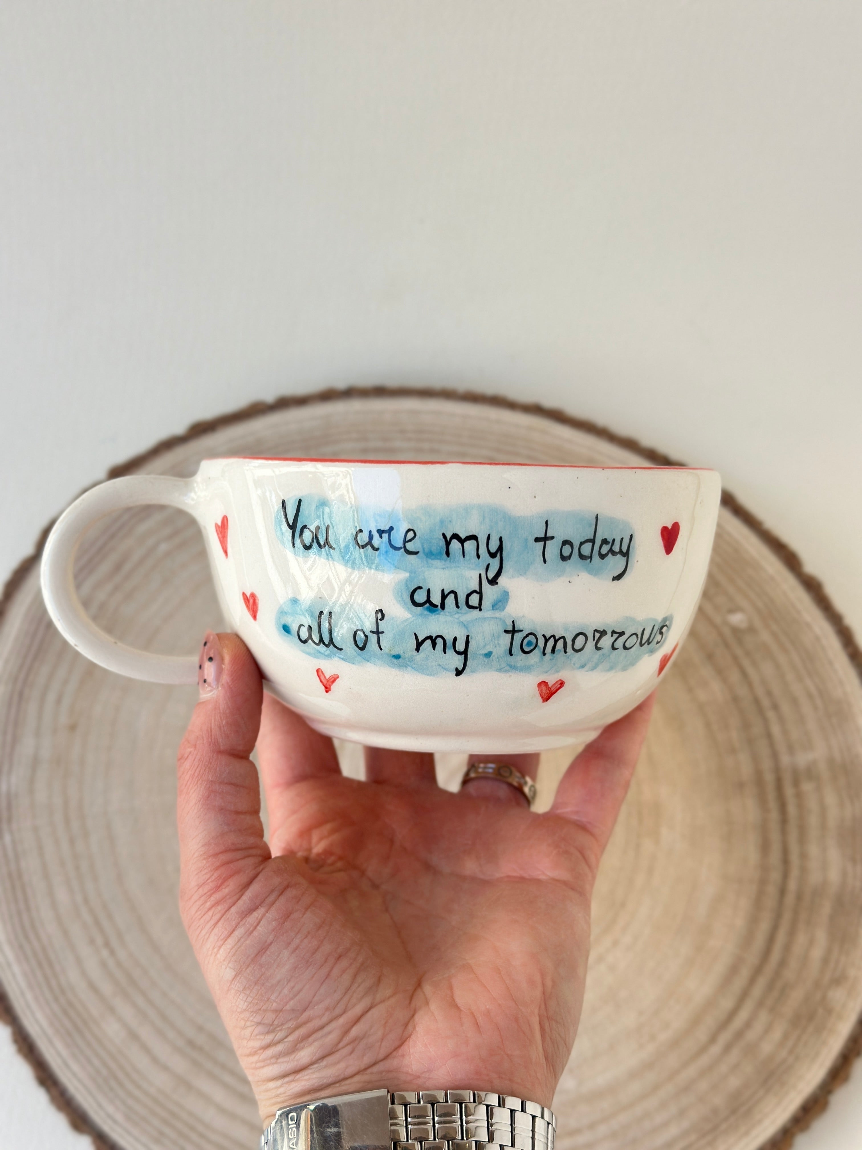 Sea Otter handmade mug