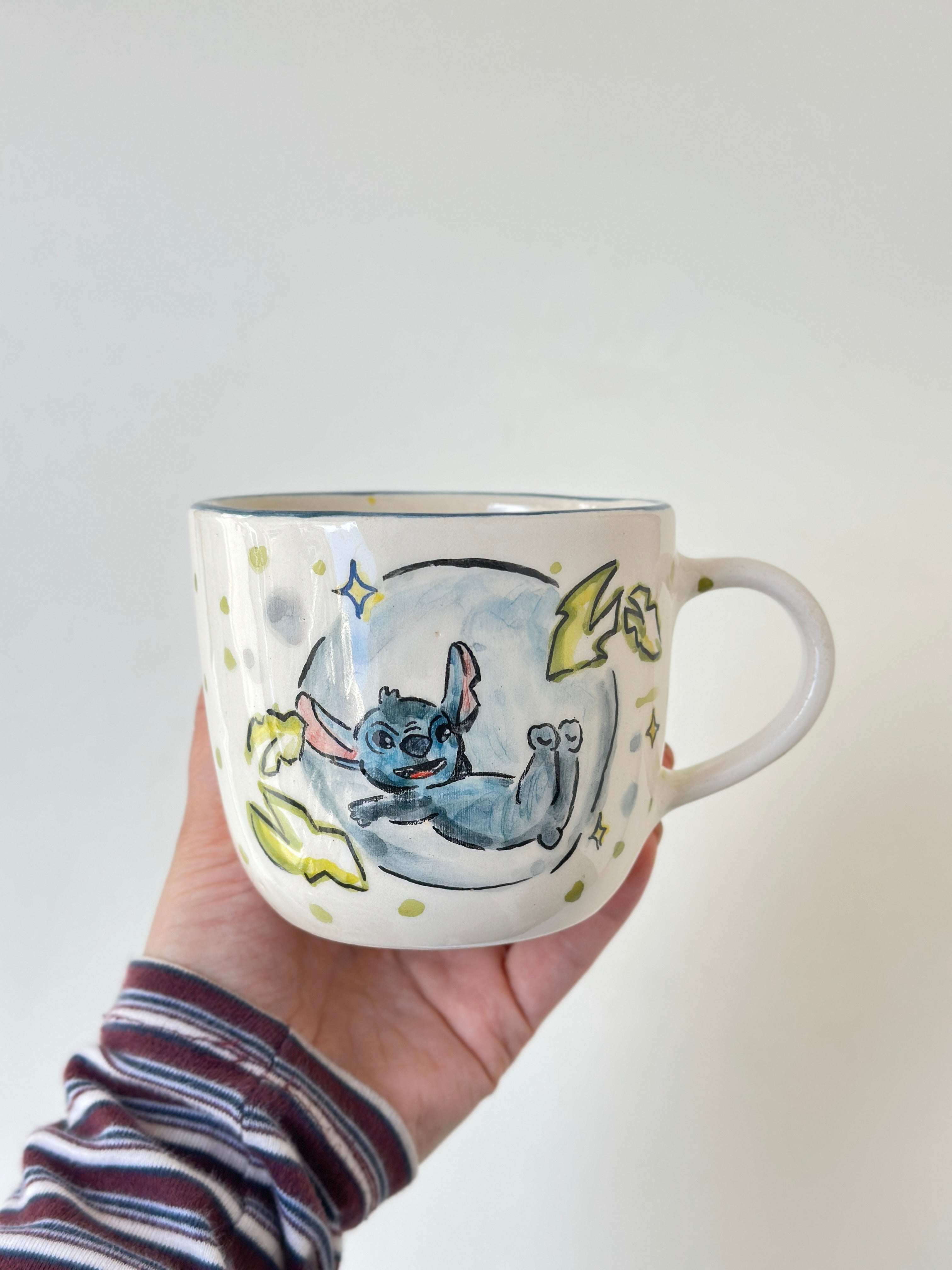 Stitch handmade mug