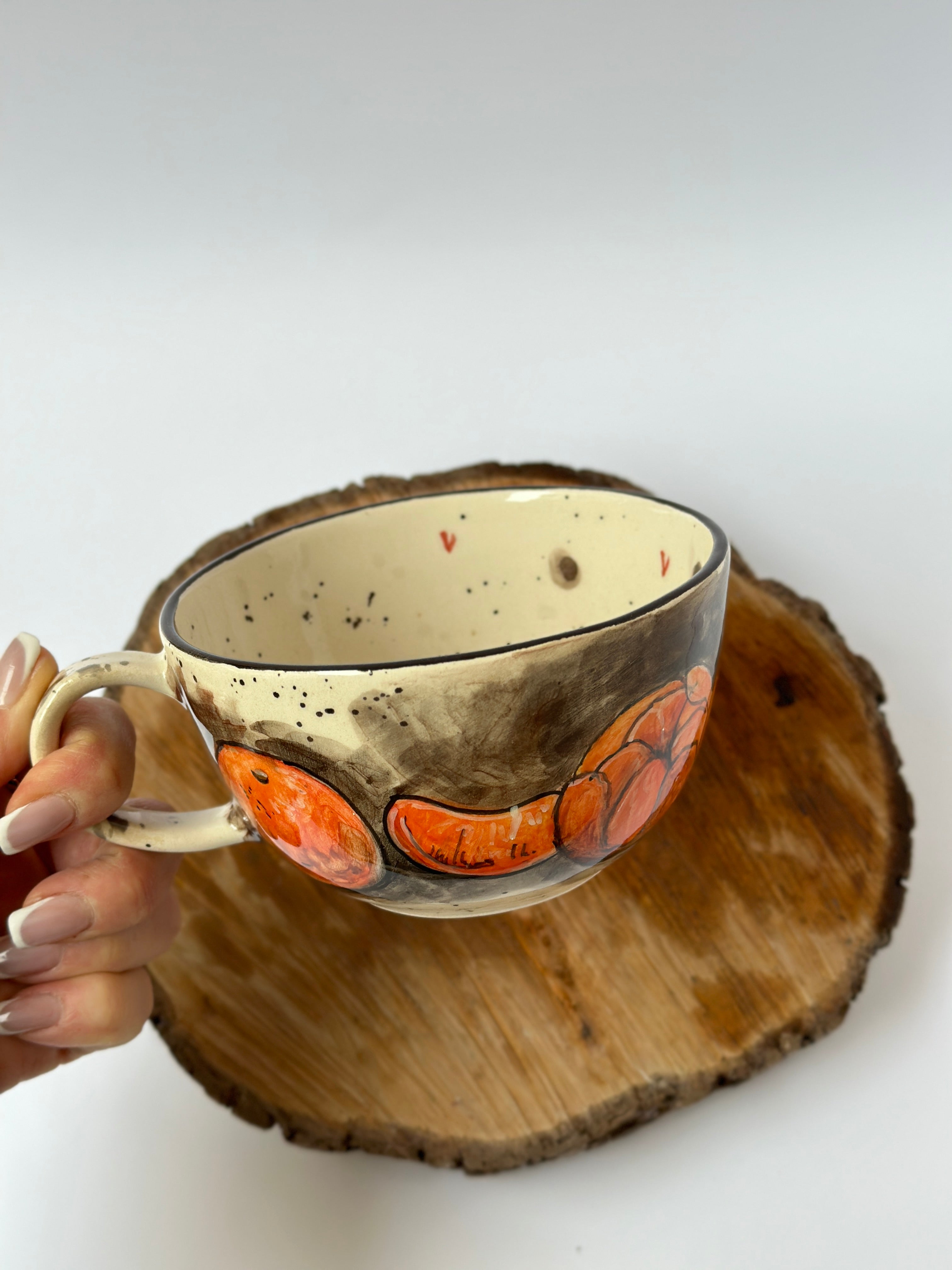 Cheburashka handmade mug