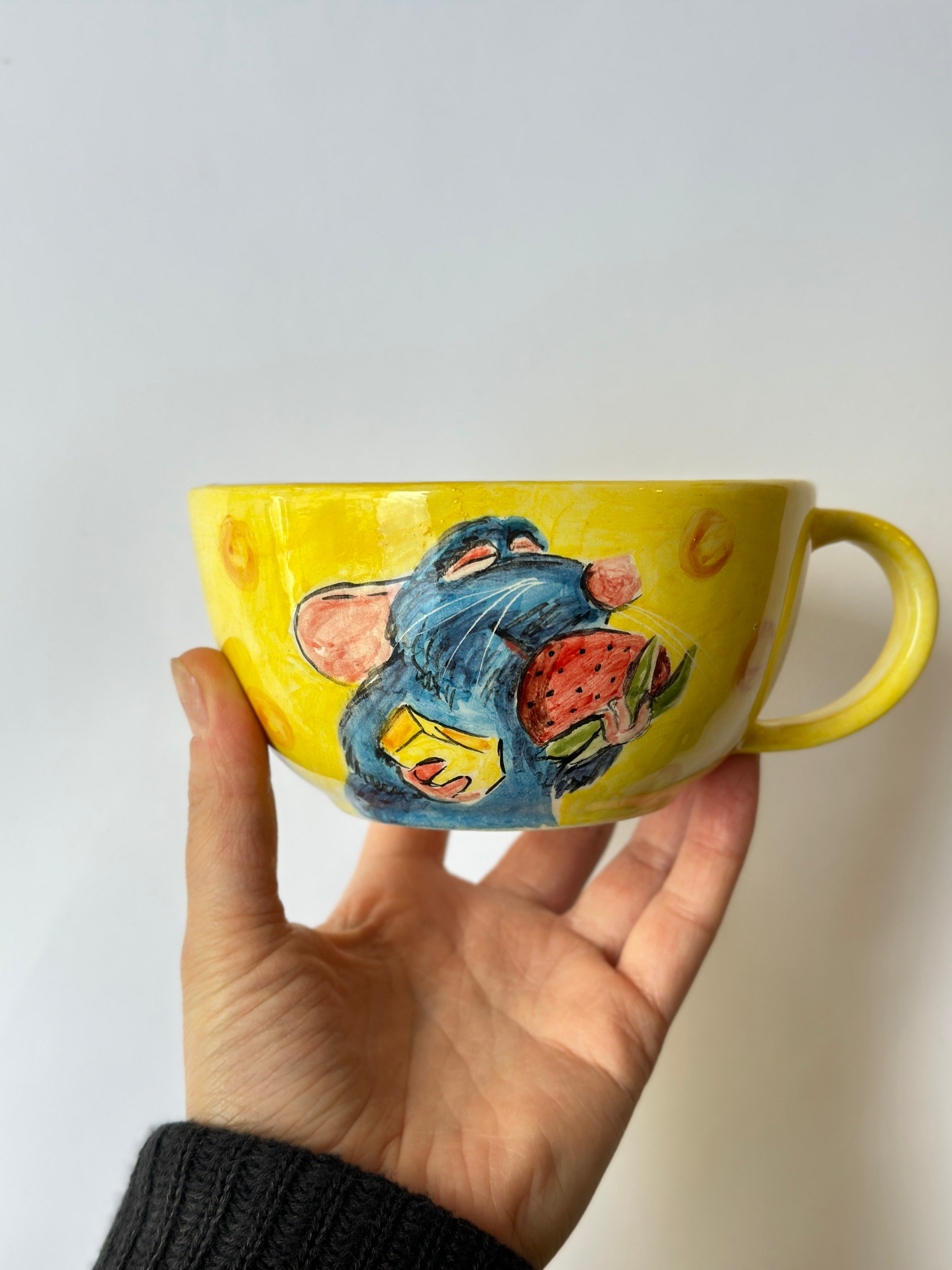 Ratatouille handmade mug