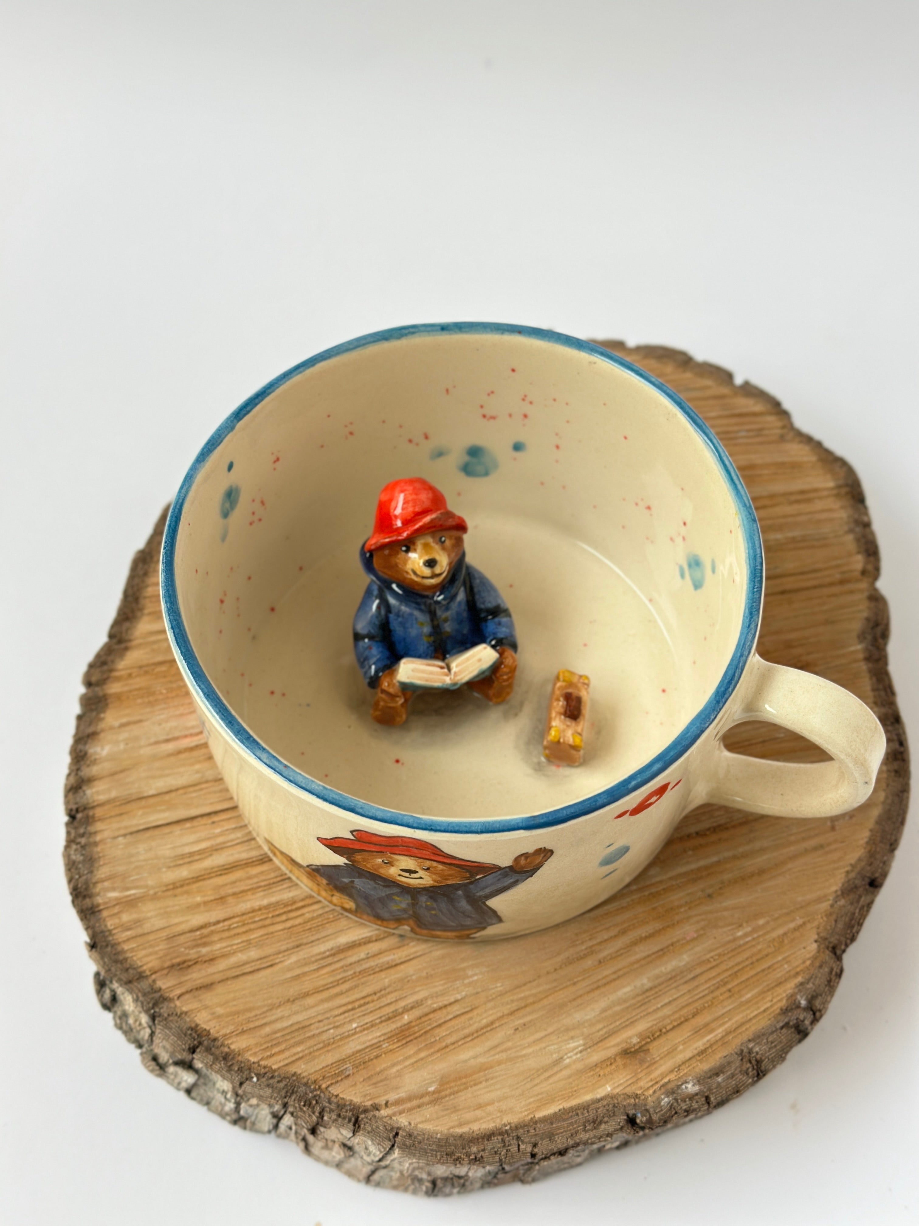 Paddington Bear handmade mug