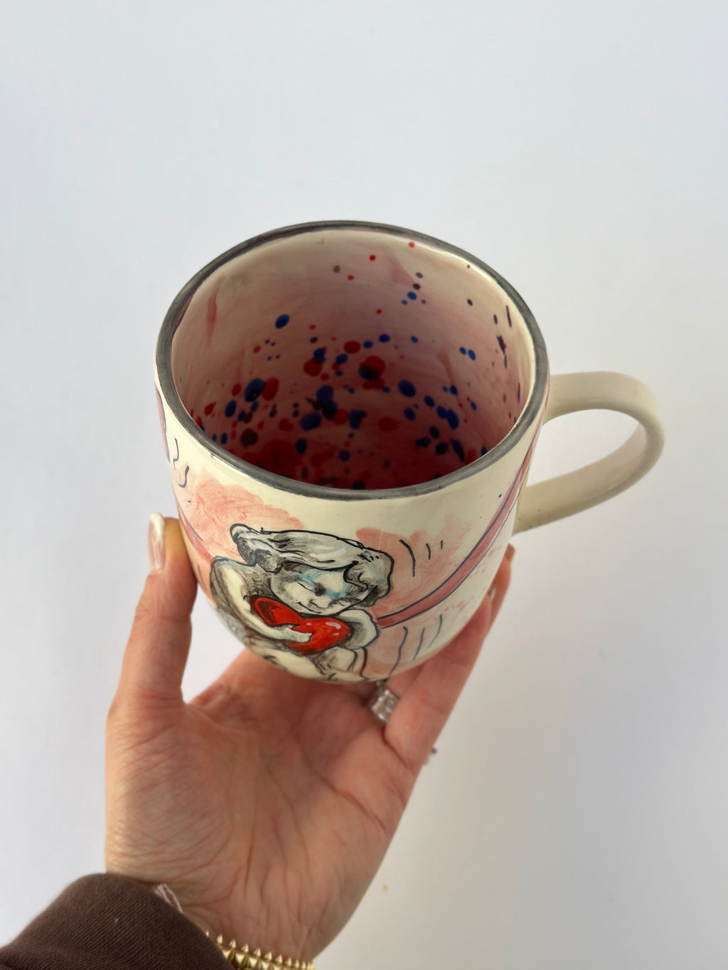 Angel Handmade coffee and tea mug