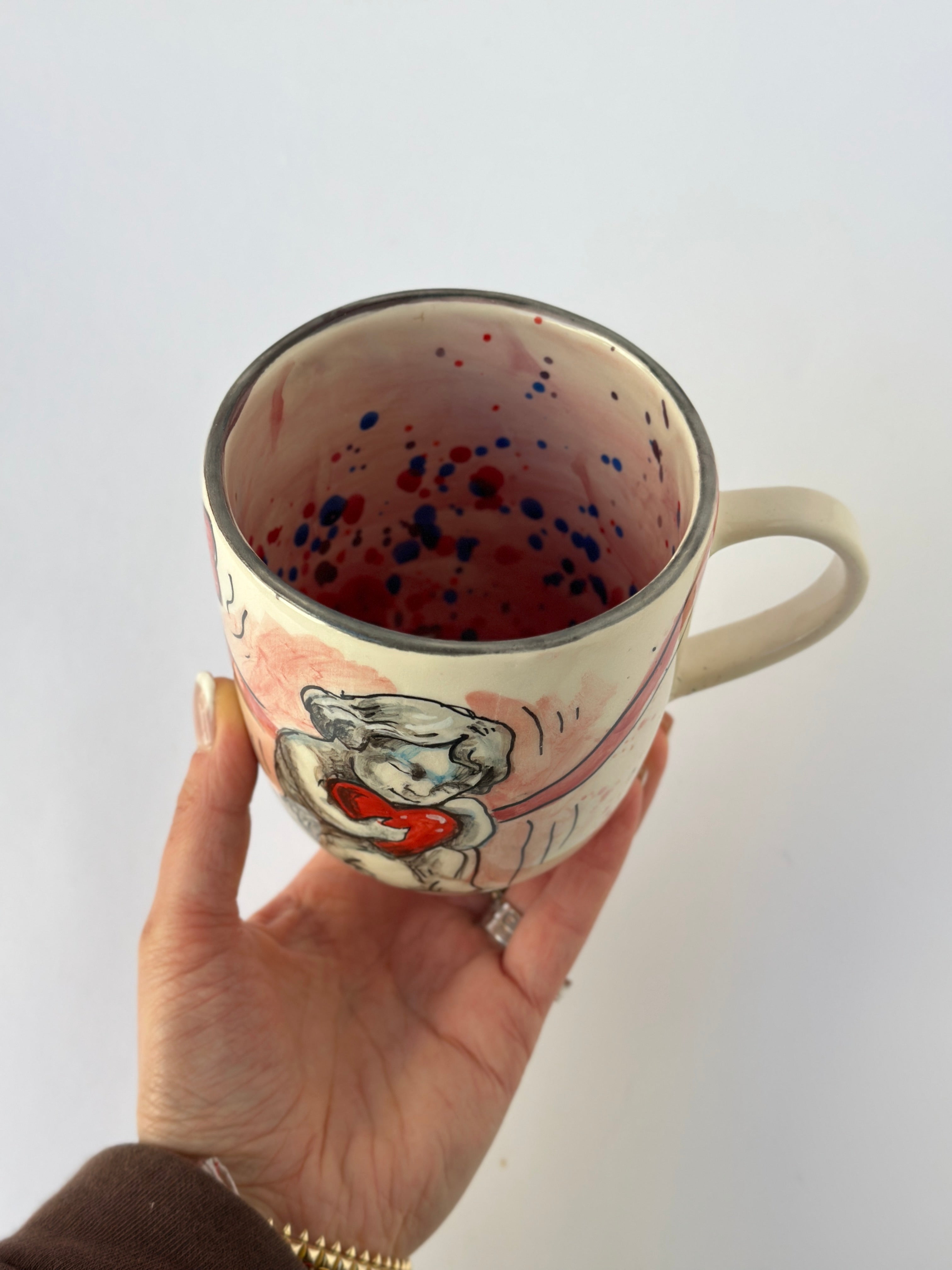 Angel Handmade coffee and tea mug