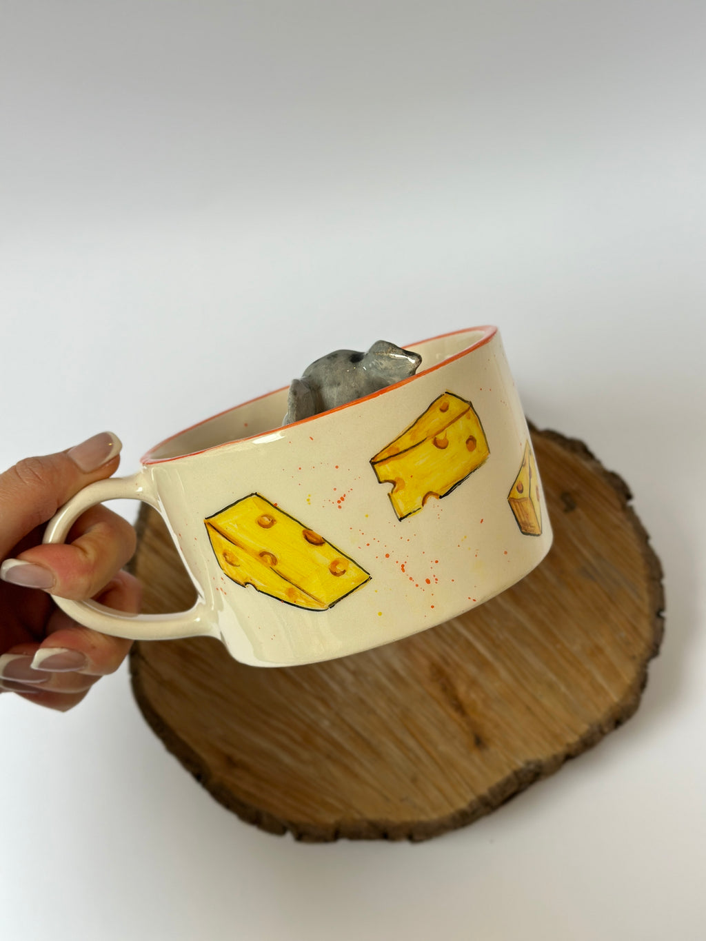 Tom and Jerry handmade mug