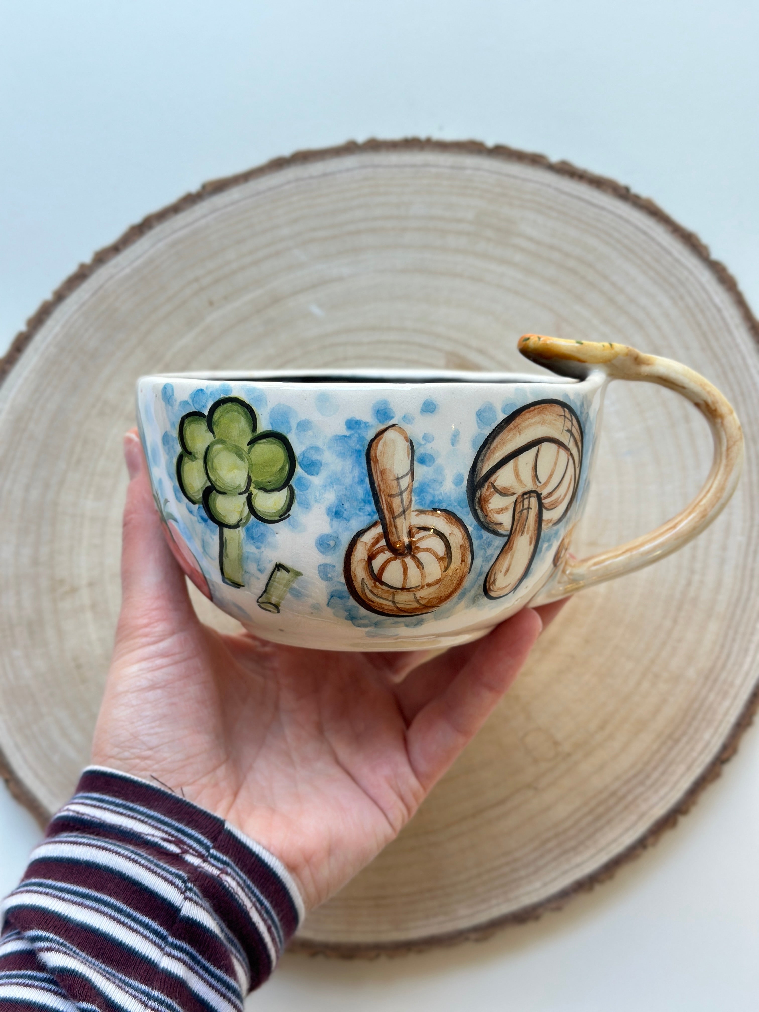 Ratatouille handmade mug