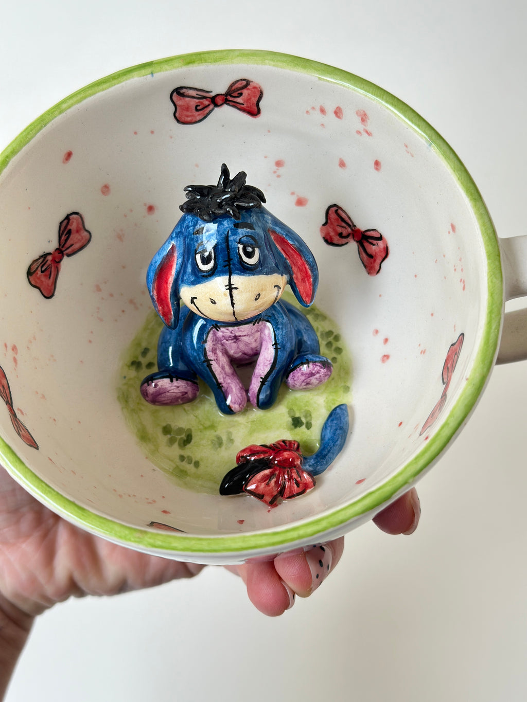 Winni The Pooh “Eeyore” handmade mug