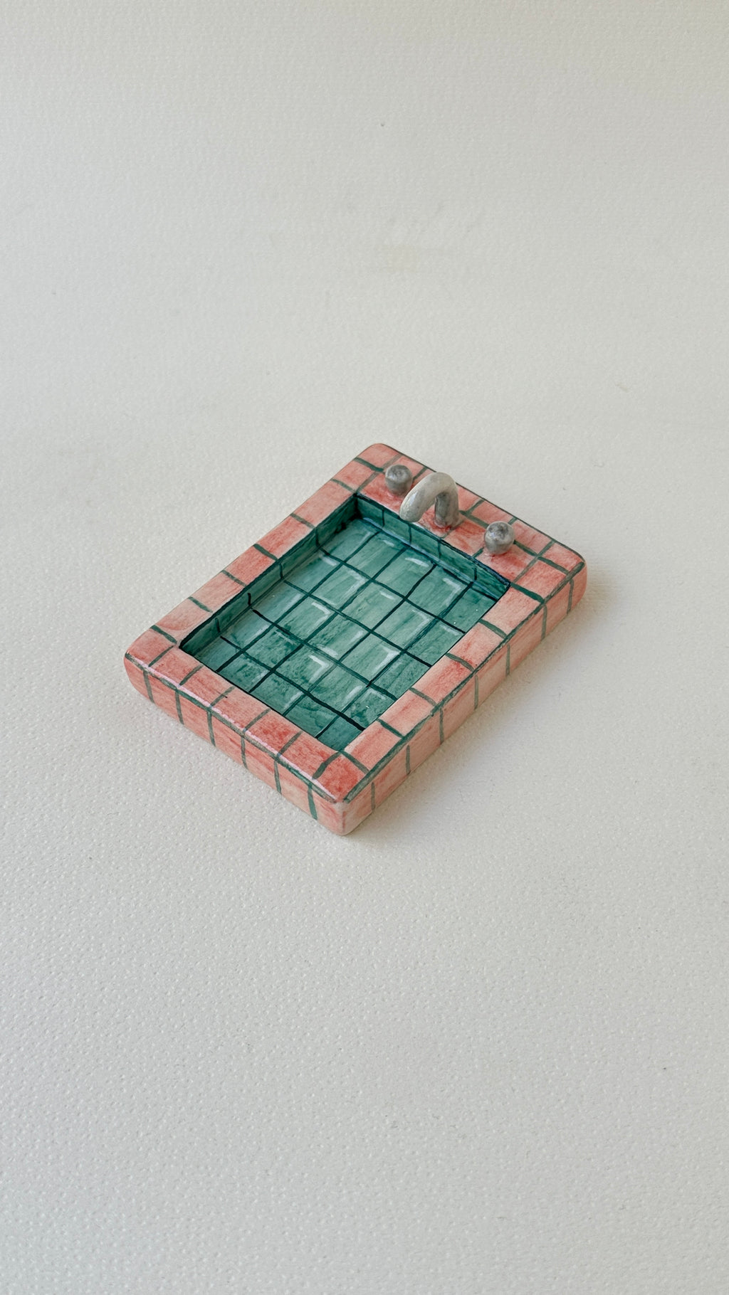 Handmade ceramic ashtray
