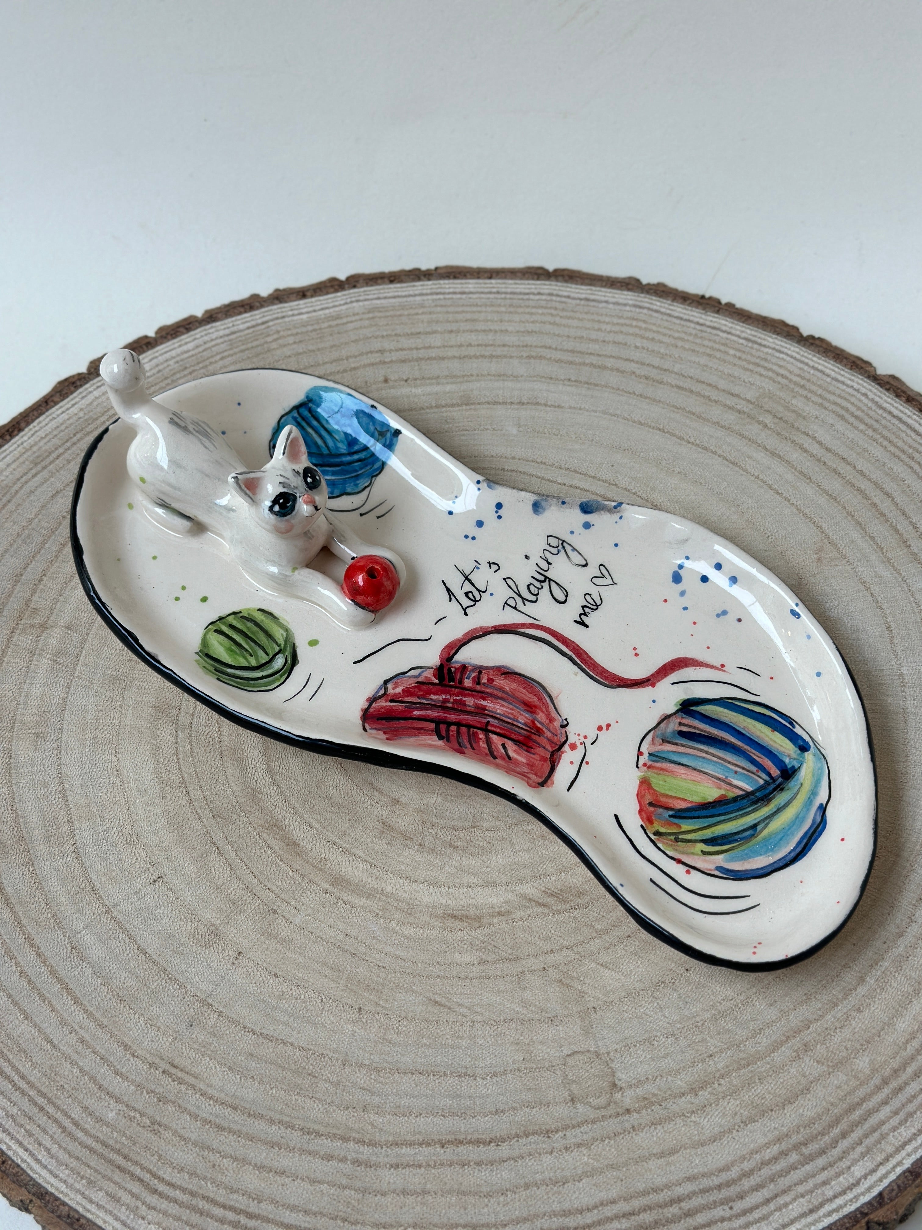 Cat Handmade burner