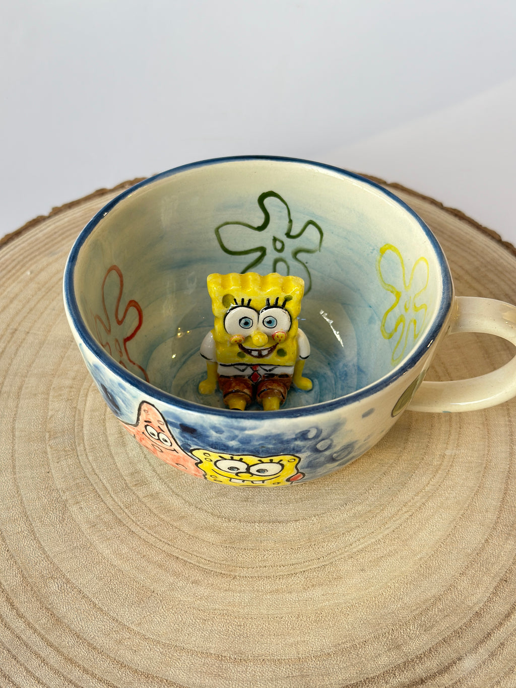 SpongeBob handmade mug