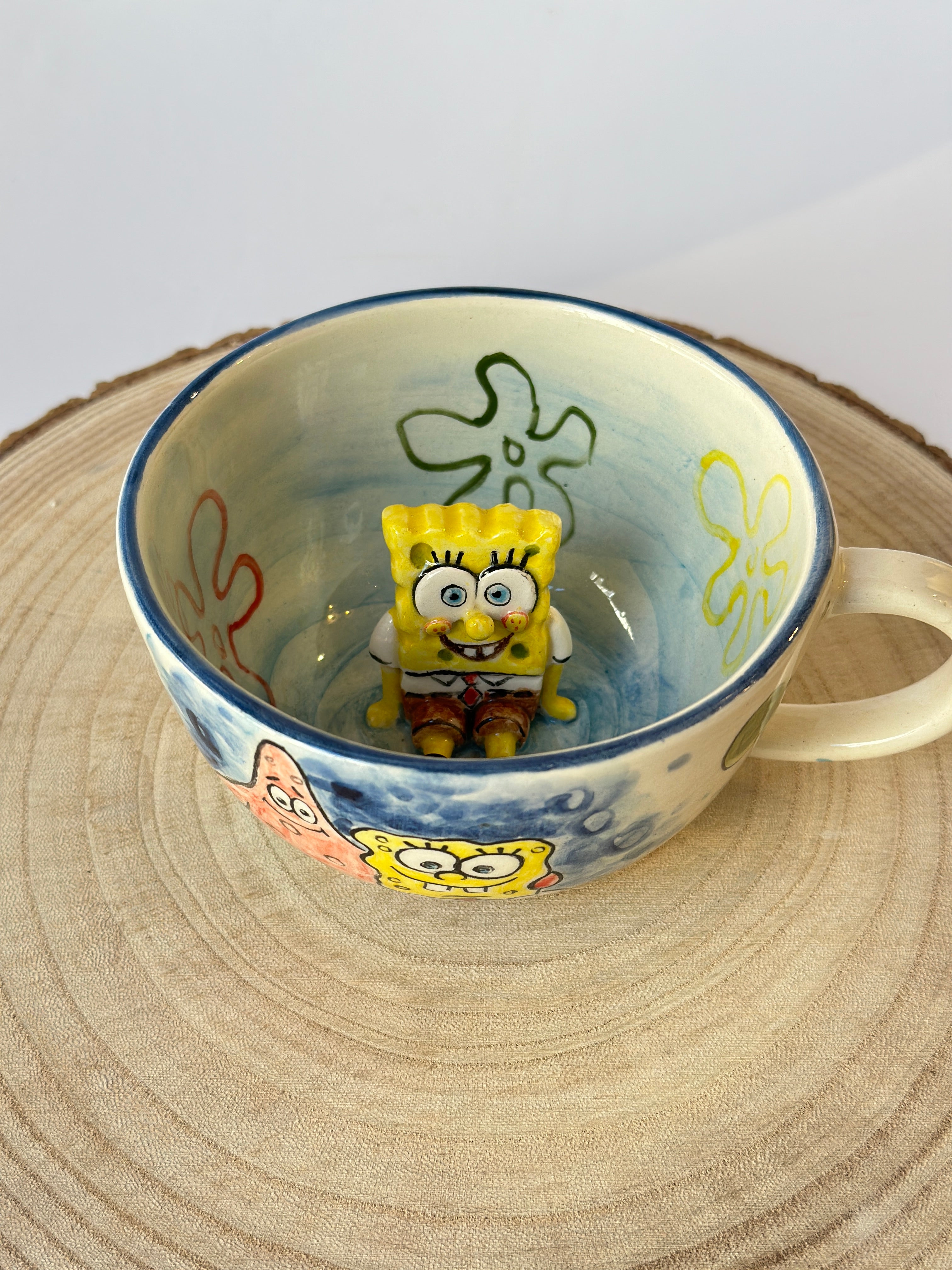 SpongeBob handmade mug