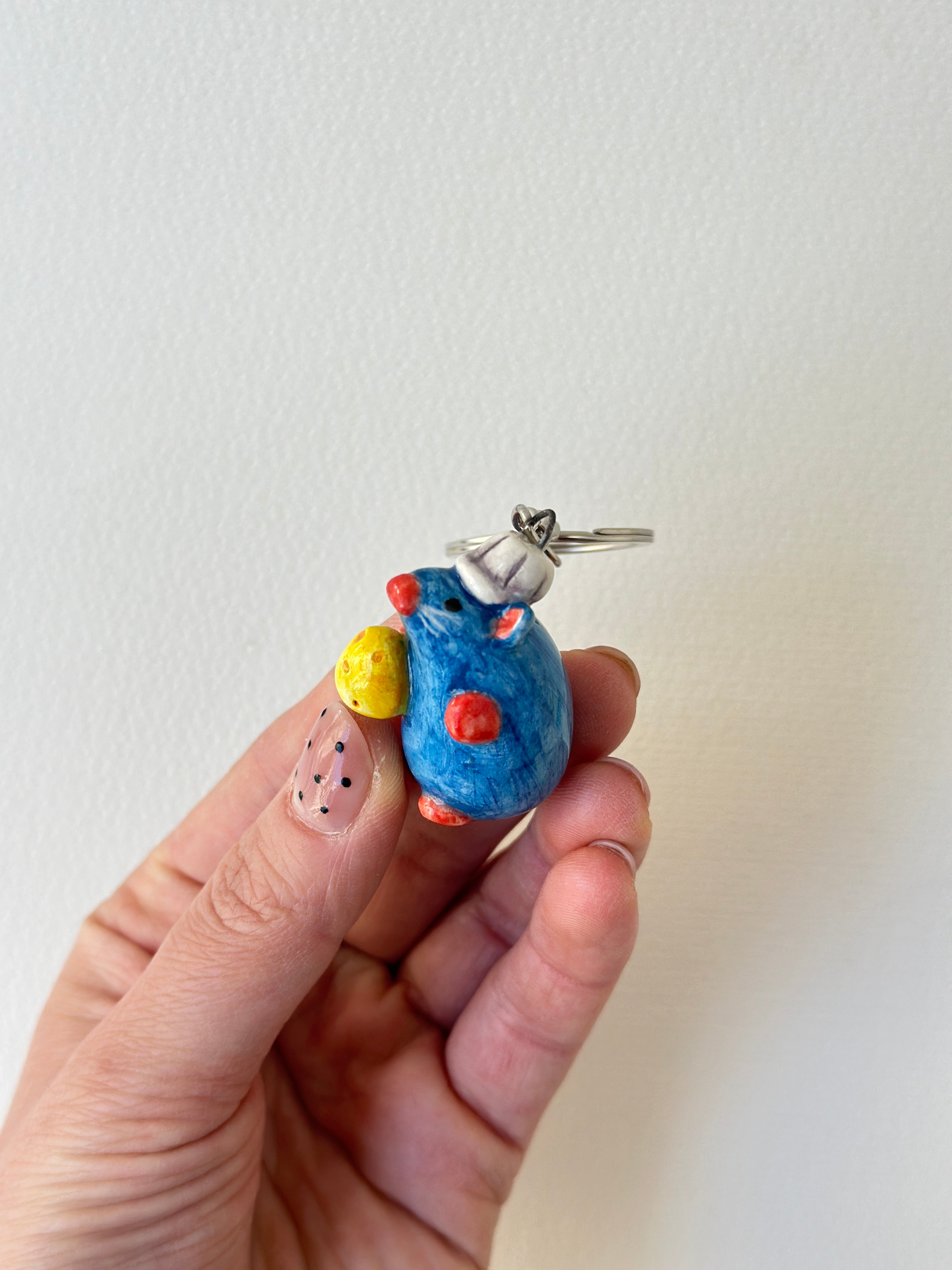 Ratatouille Remy handmade keychain ( only one piece)