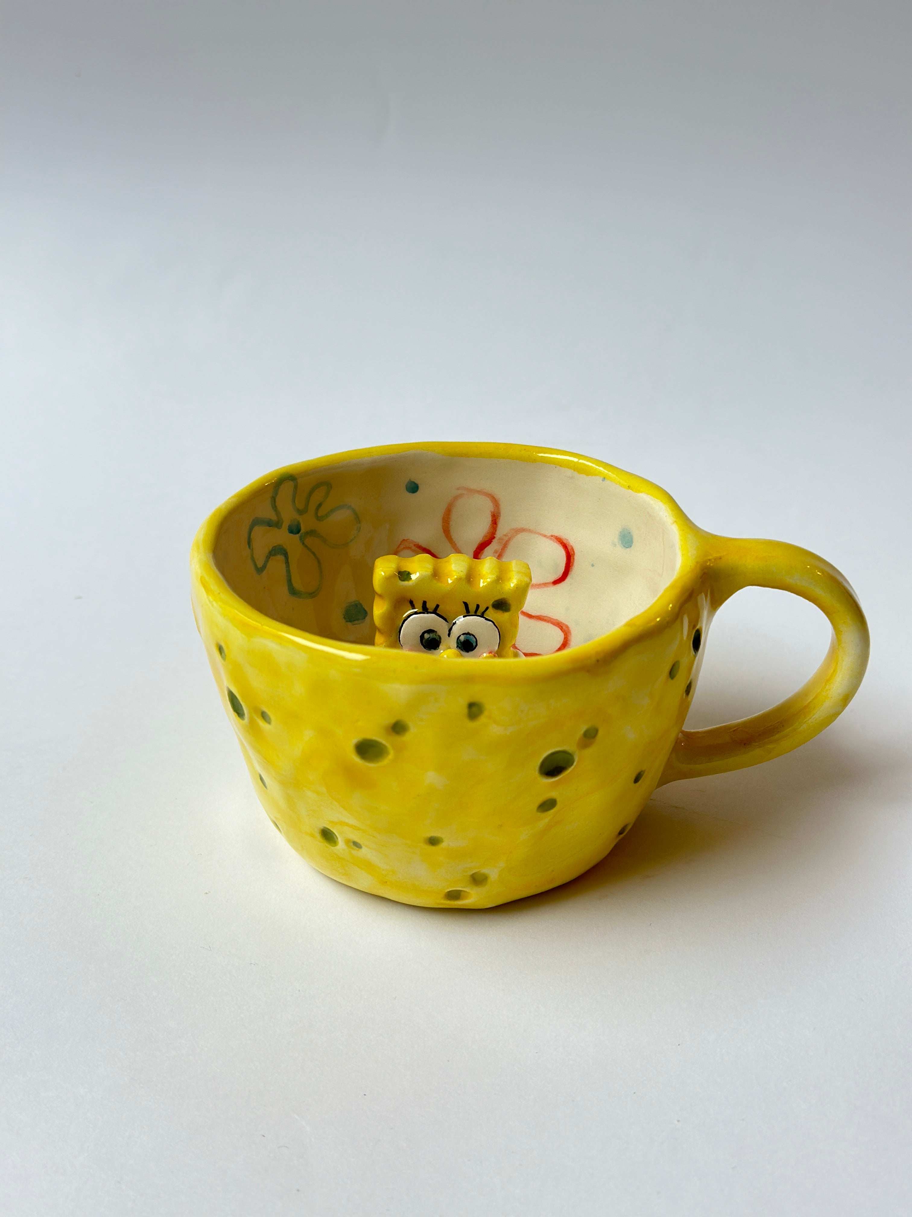 SpongeBob handmade cup