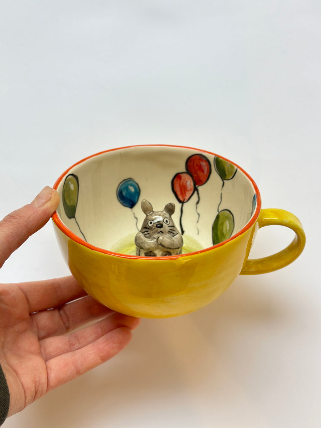 Totoro handmade mug
