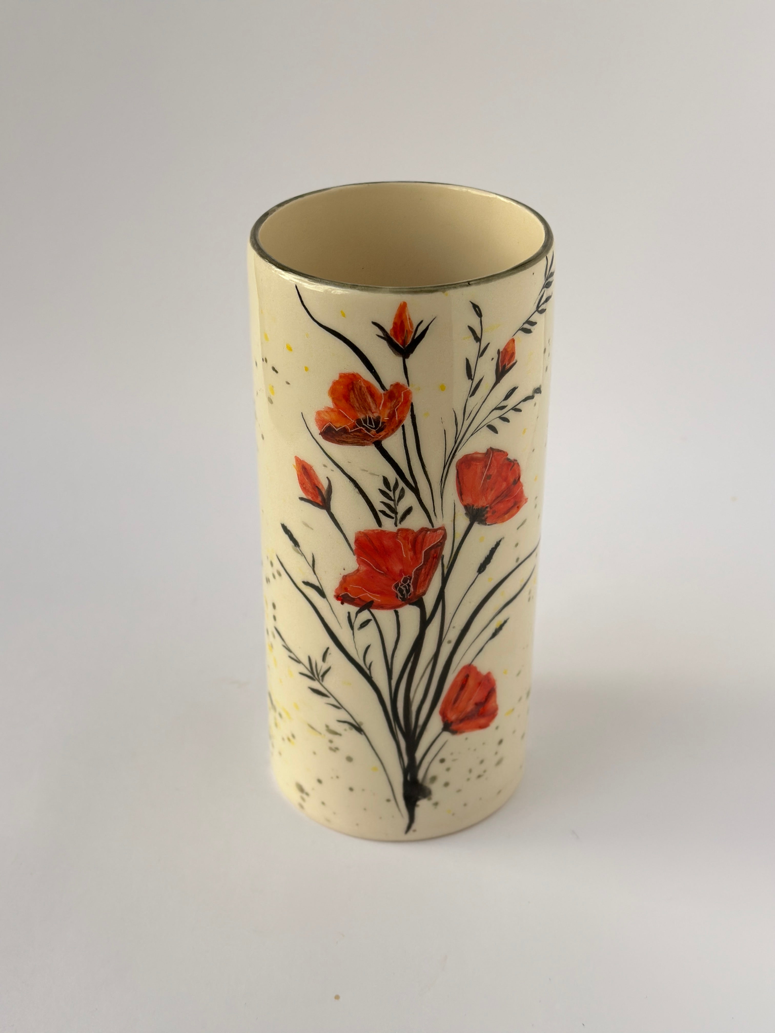 Handmade vase 21sm