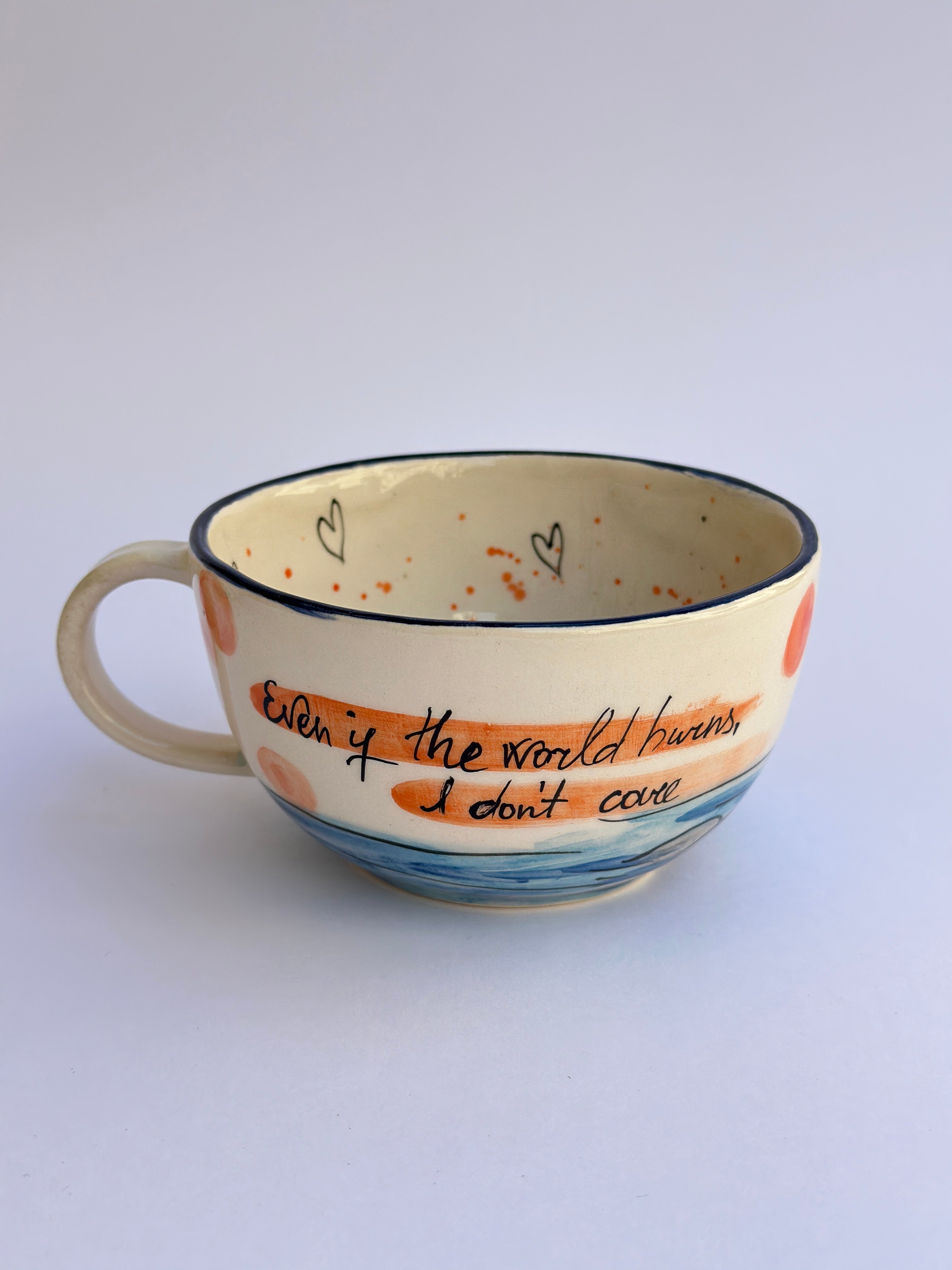 Capybara handmade mug