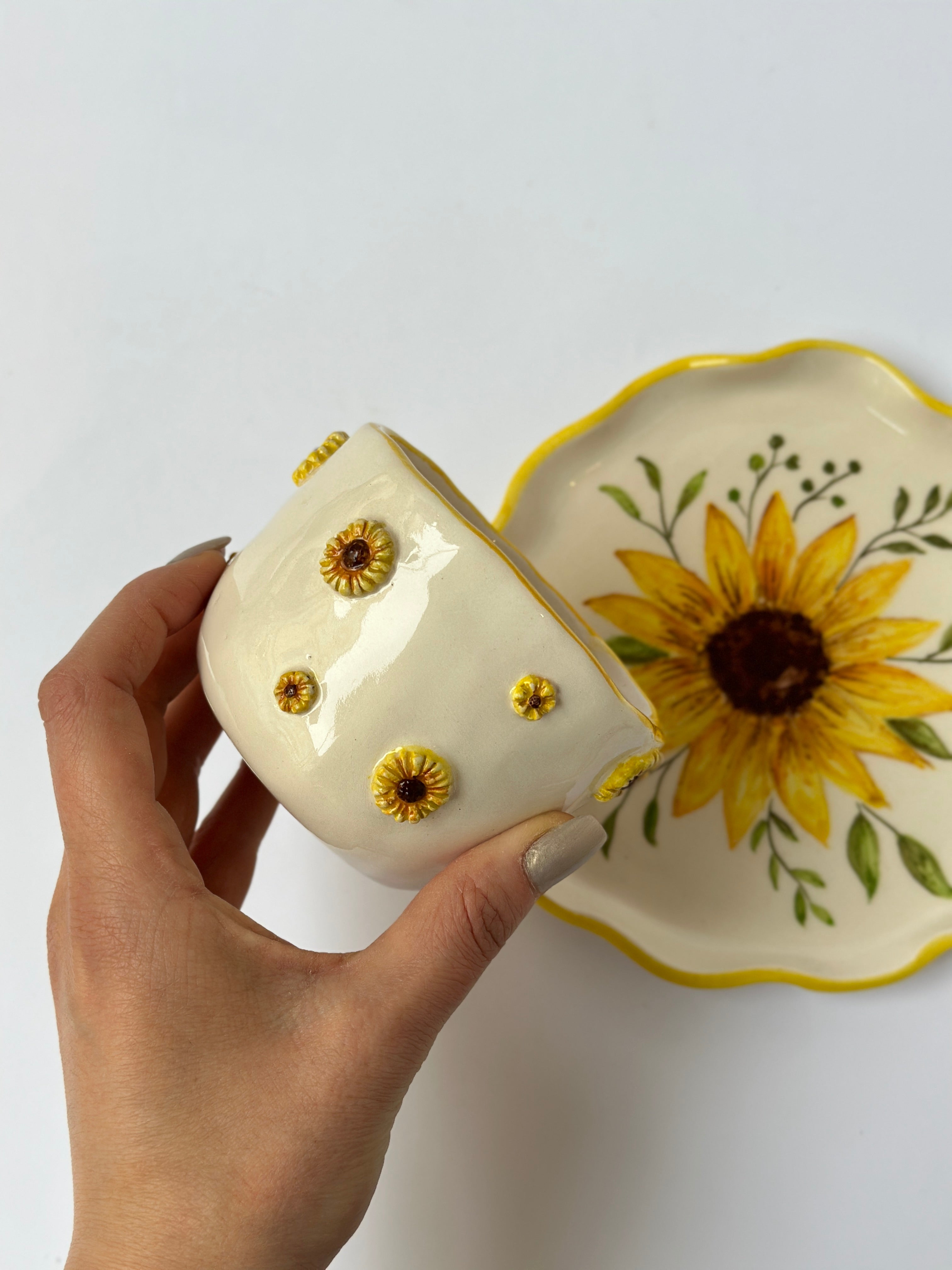 Handmade coffee mug