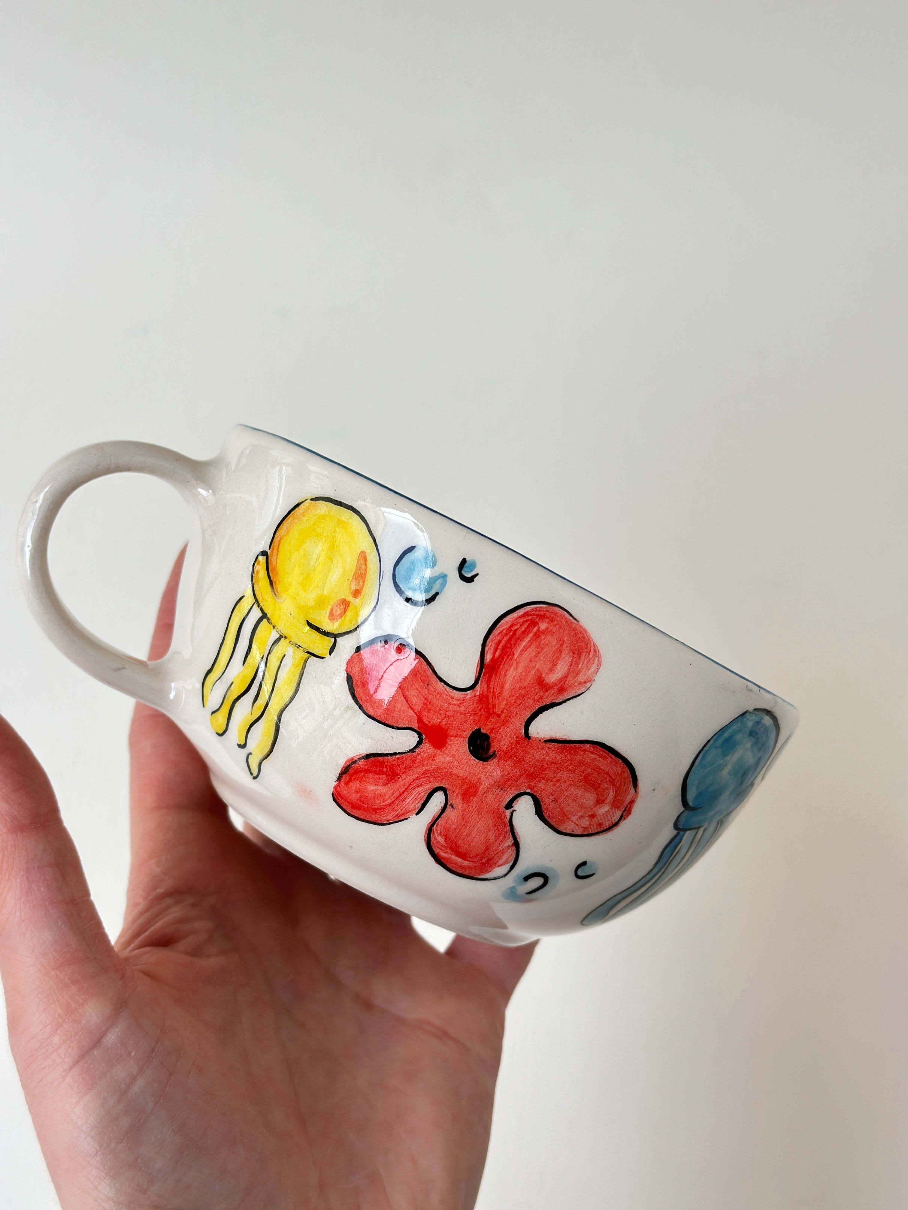 SpongeBob Patric handmade mug