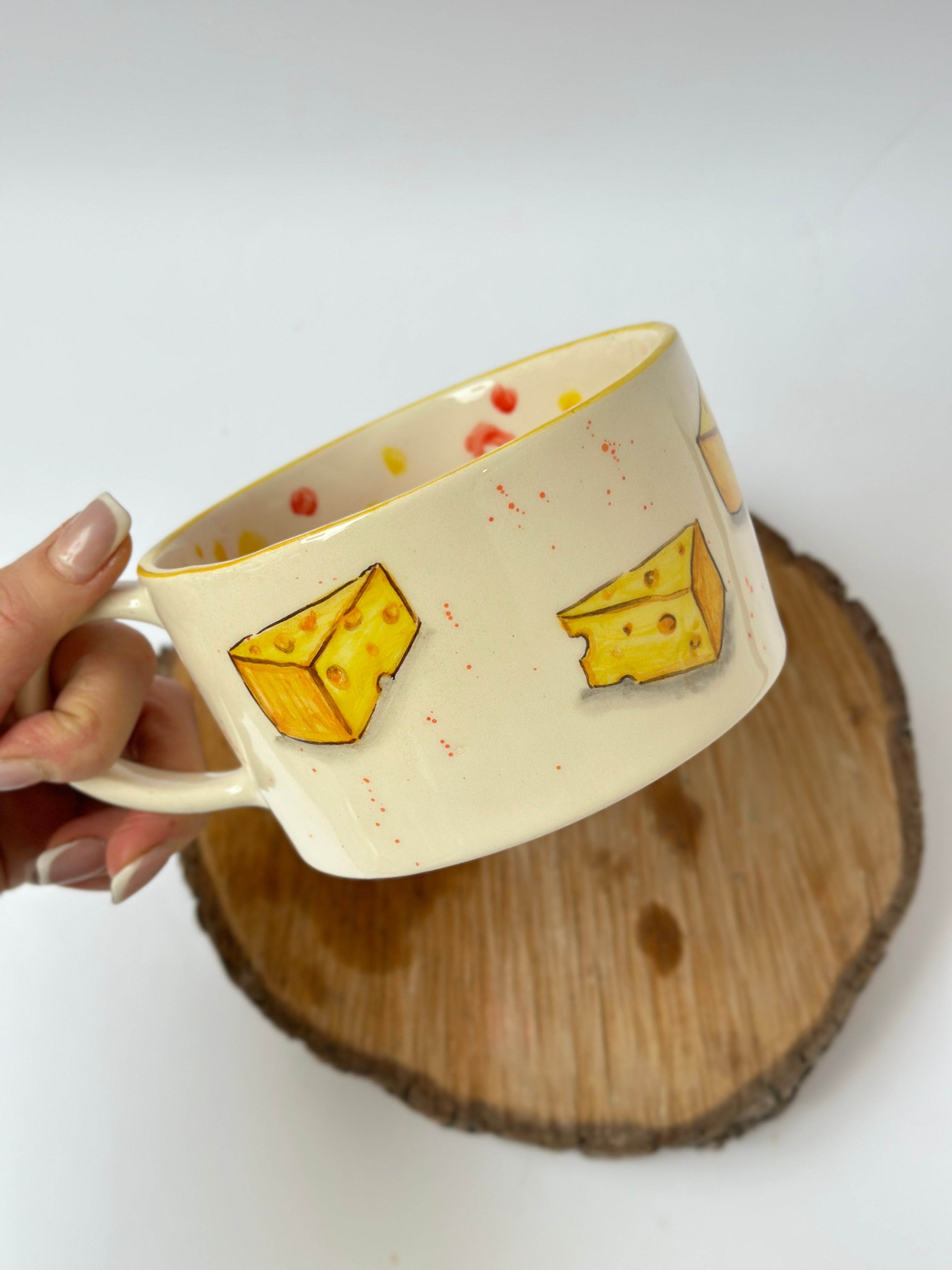 Tom and jerry handmade mug