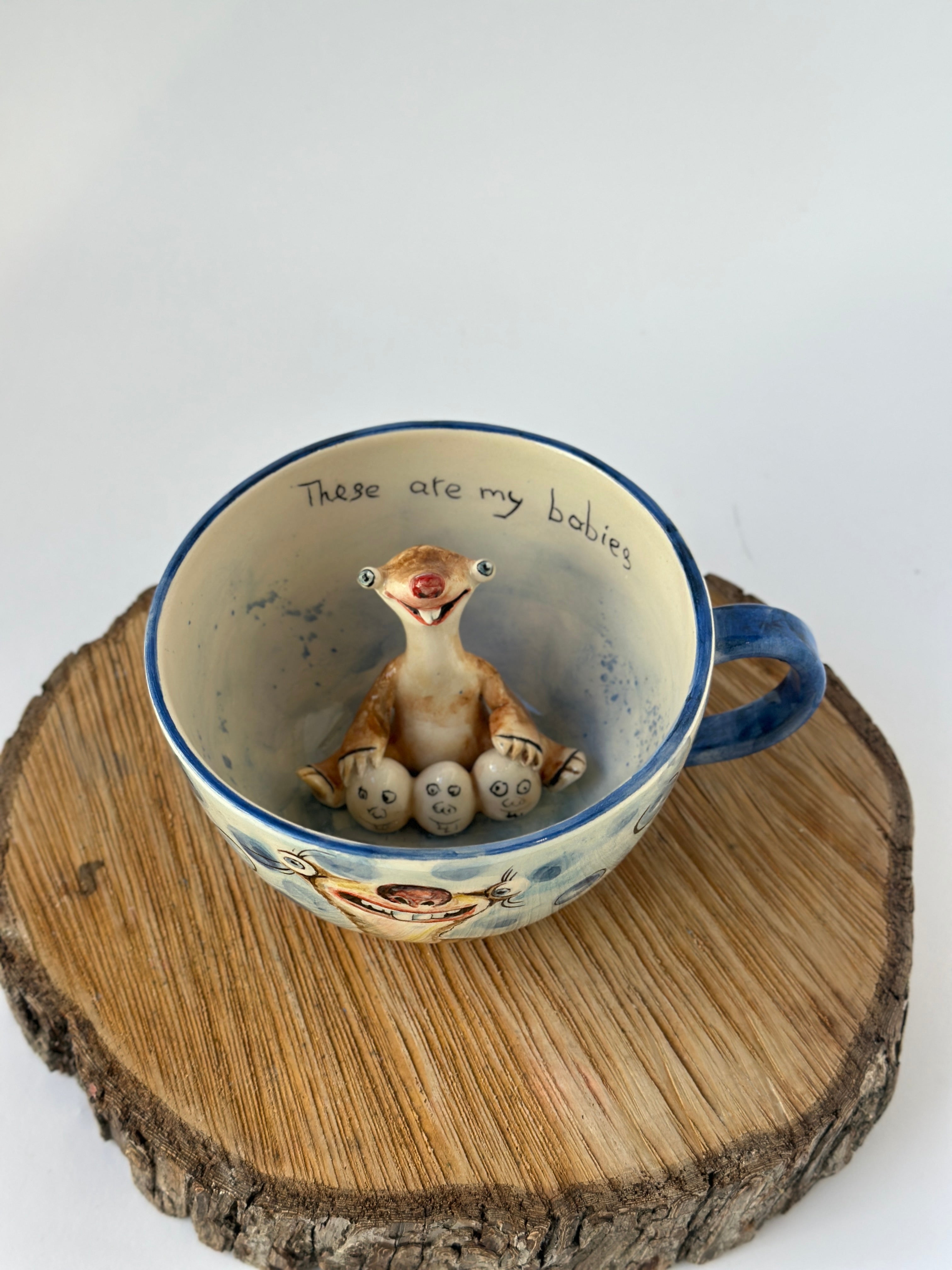 İce Age Sid handmade mug