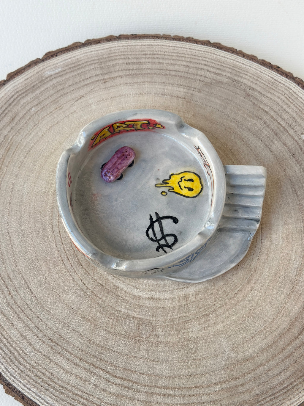 Handmade ashtray