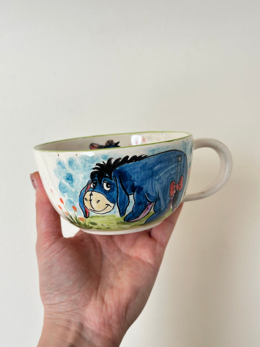 Winni The Pooh “Eeyore” handmade mug