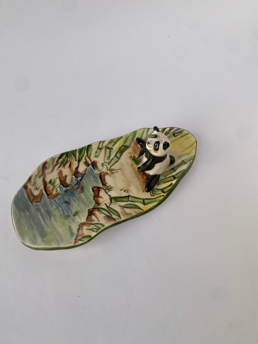 Handmade burner Panda