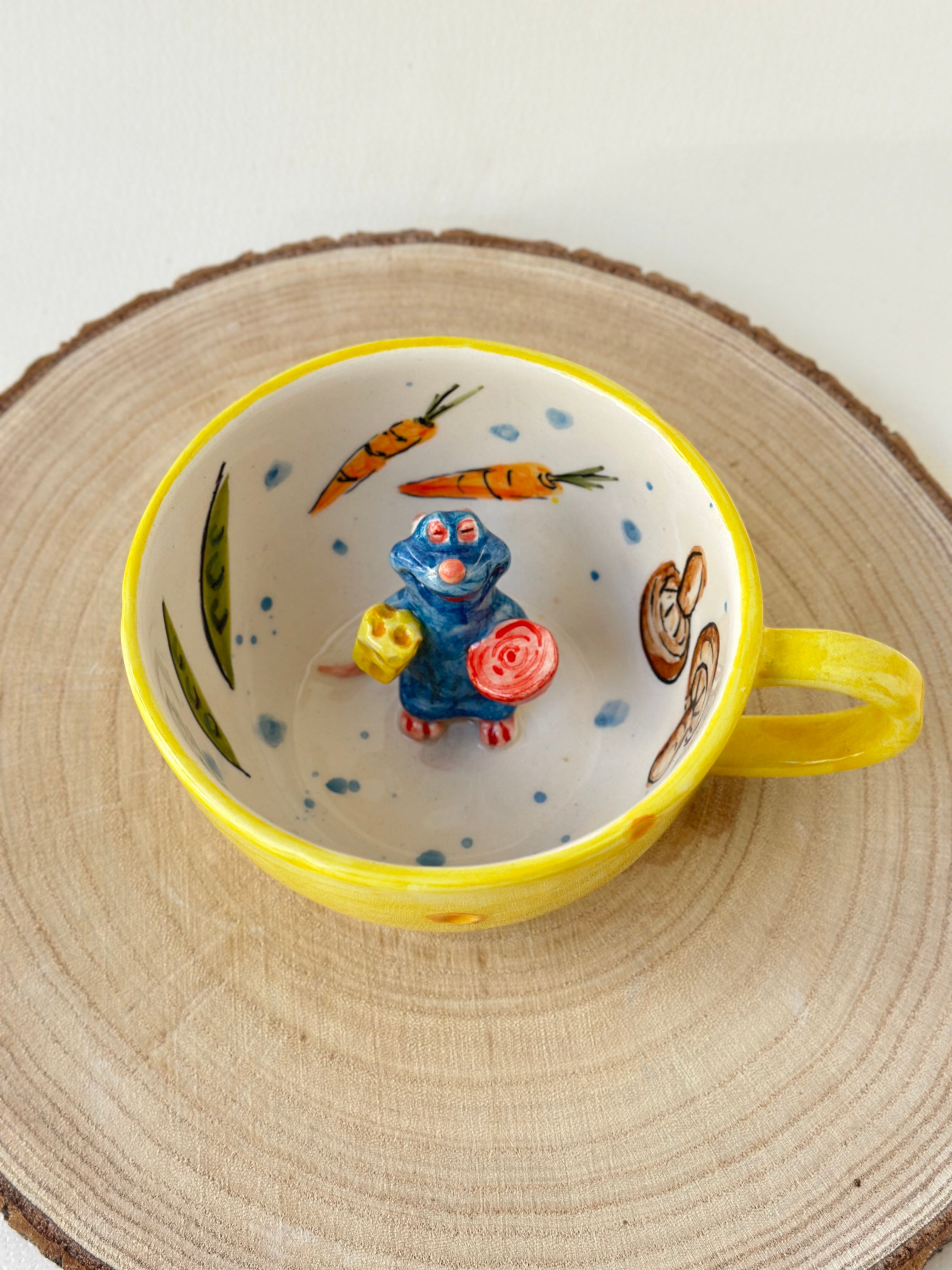 Handmade ceramic mug