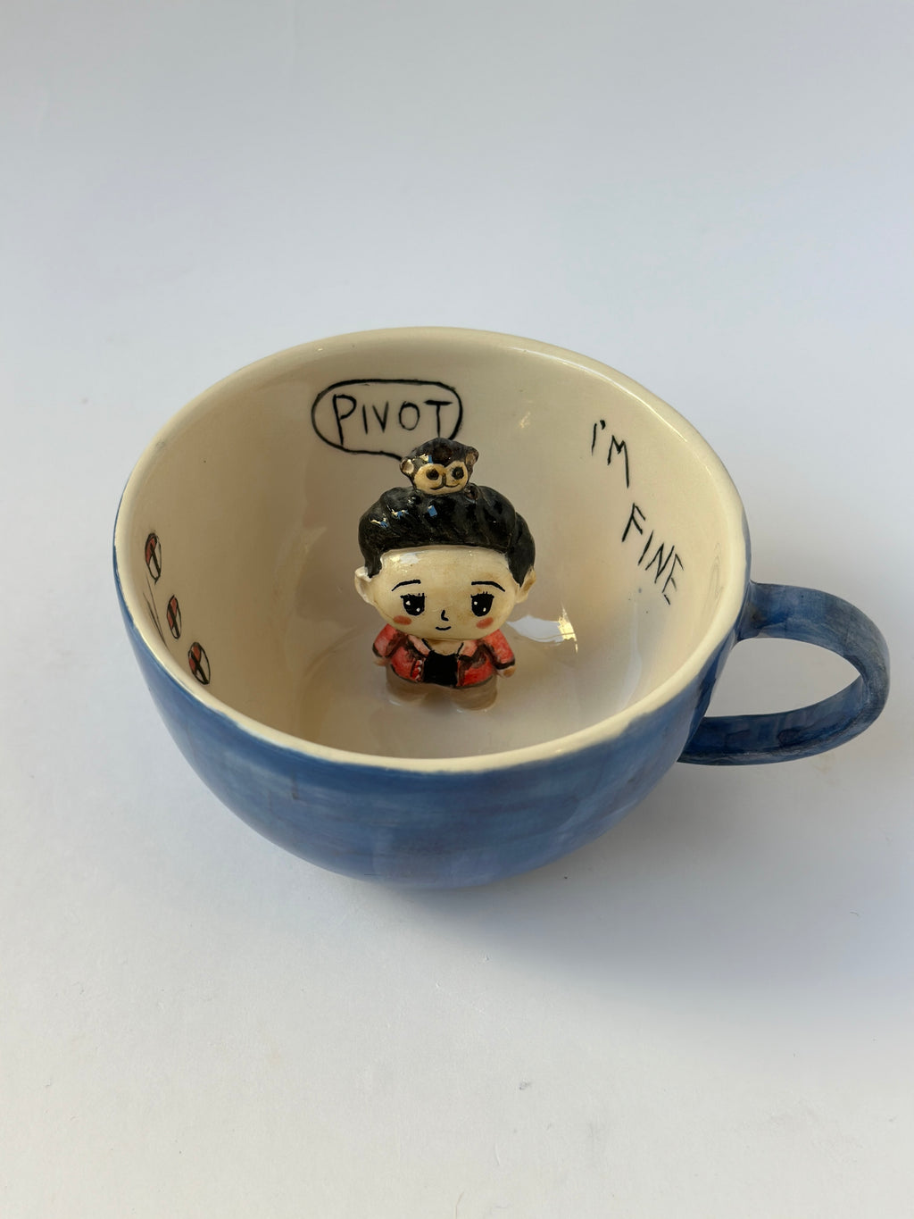 Friends Ross handmade mug