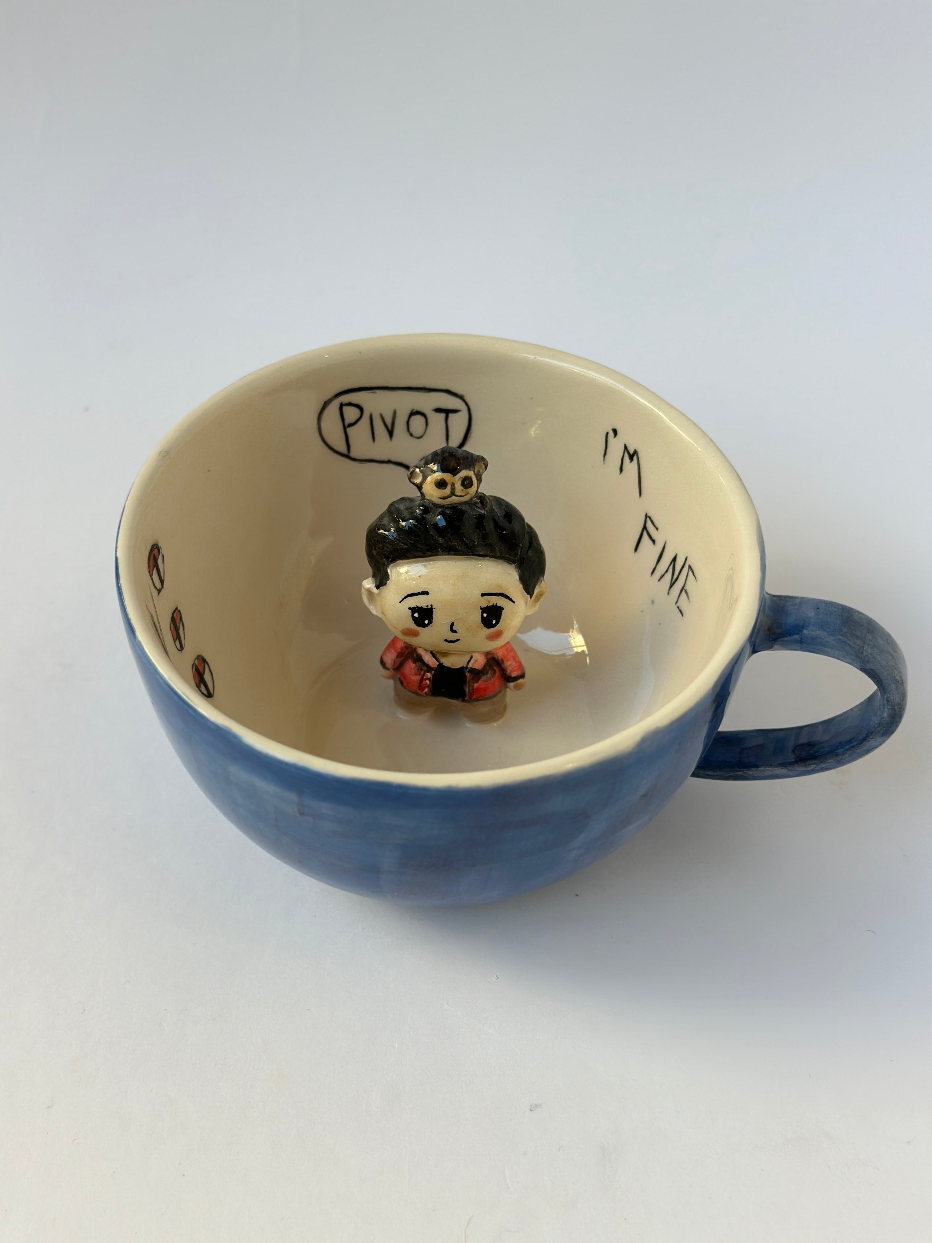 Friends Ross handmade mug