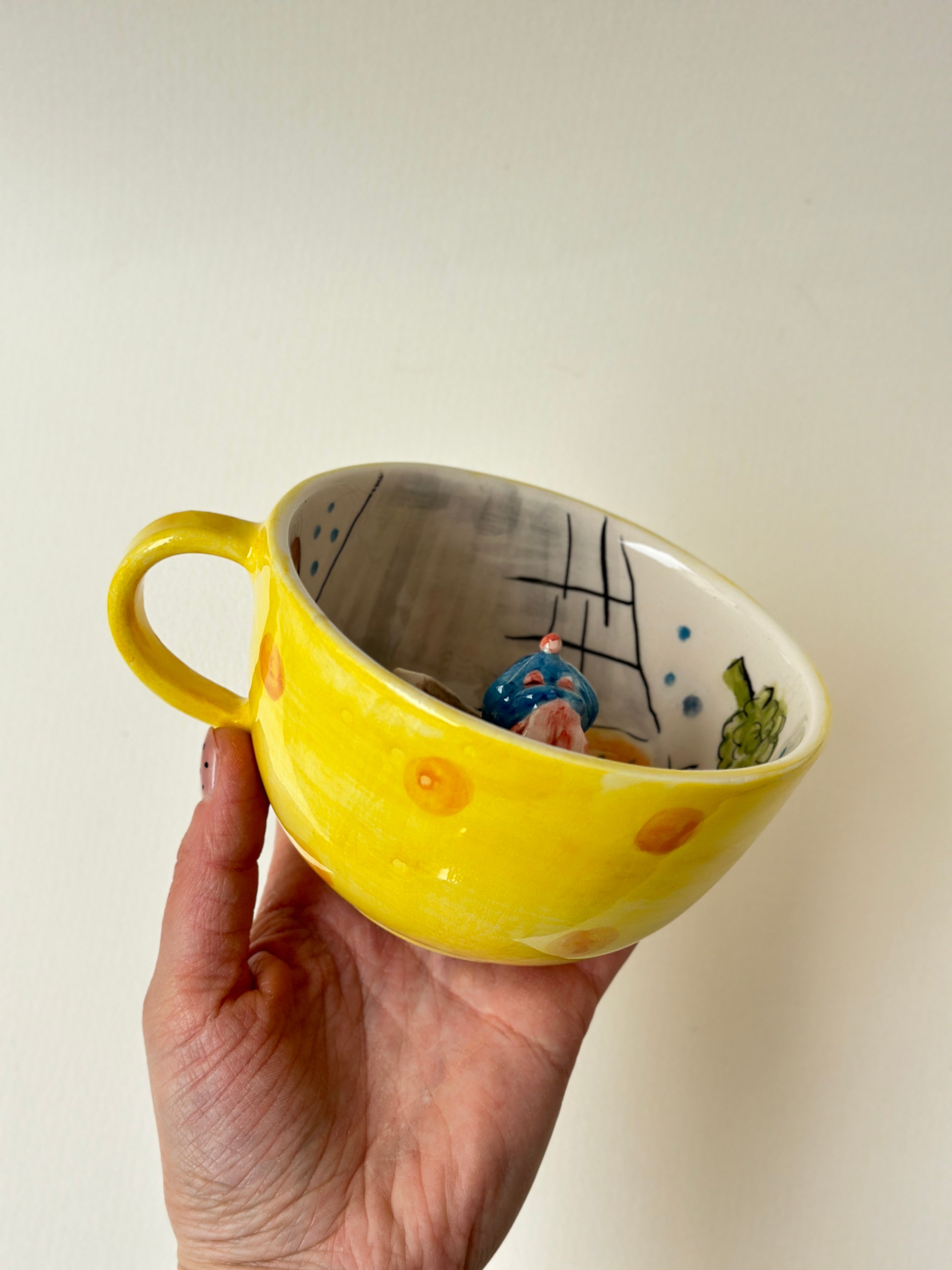 Ratatouille handmade mug