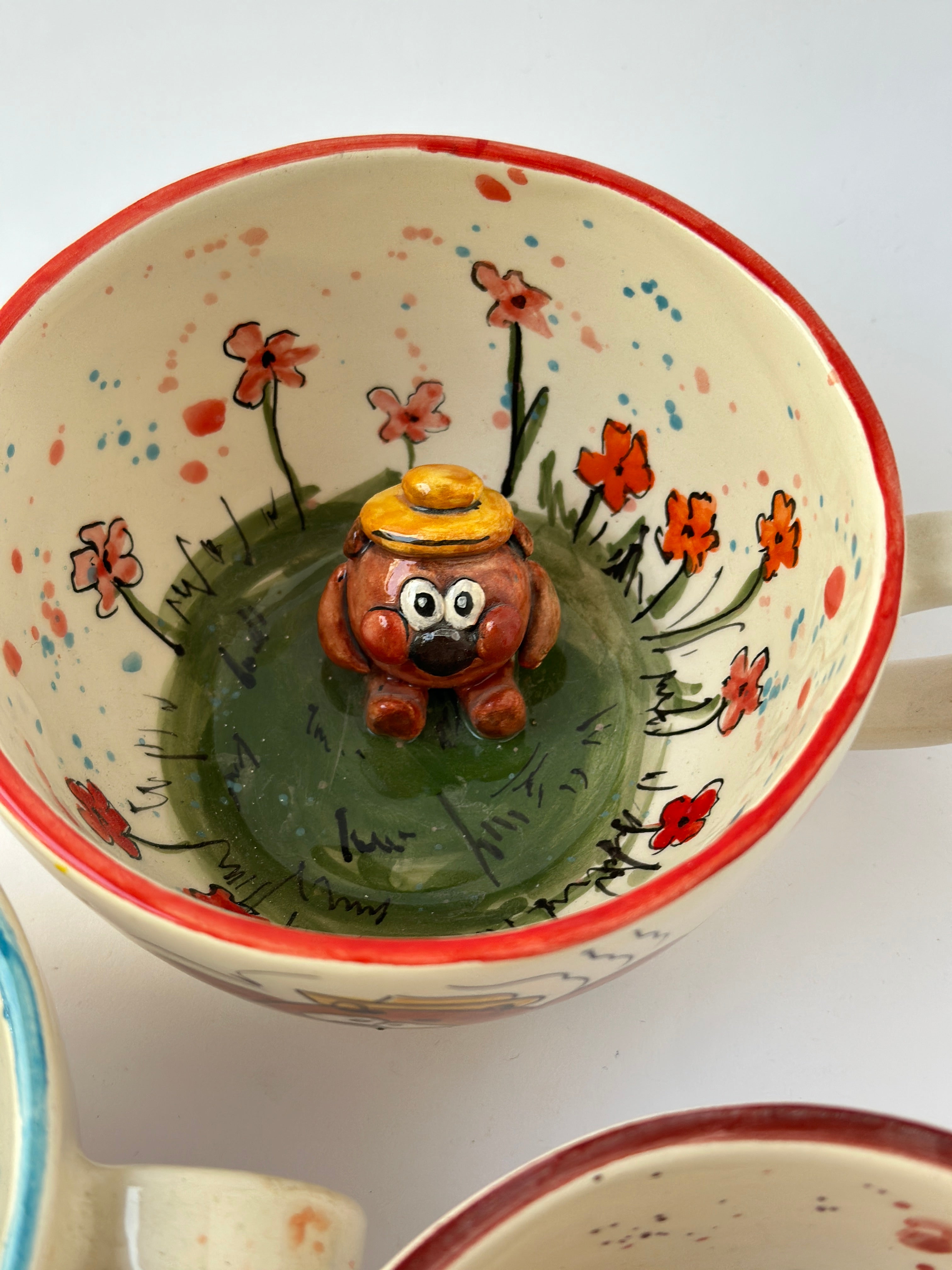 Smeshariki handmade mug