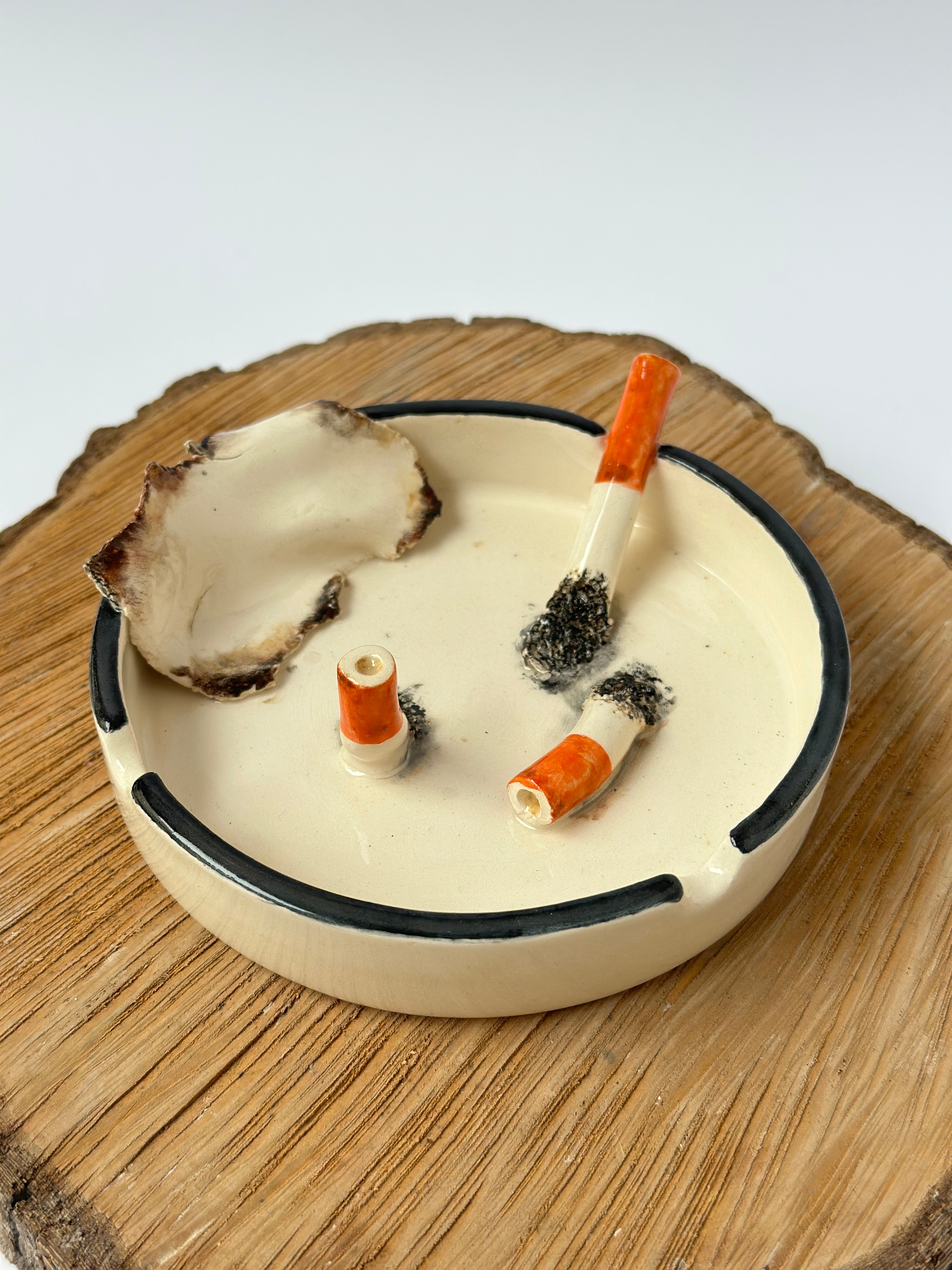 Handmade ashtray