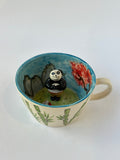 Kung fu Panda handmade ceramic mug