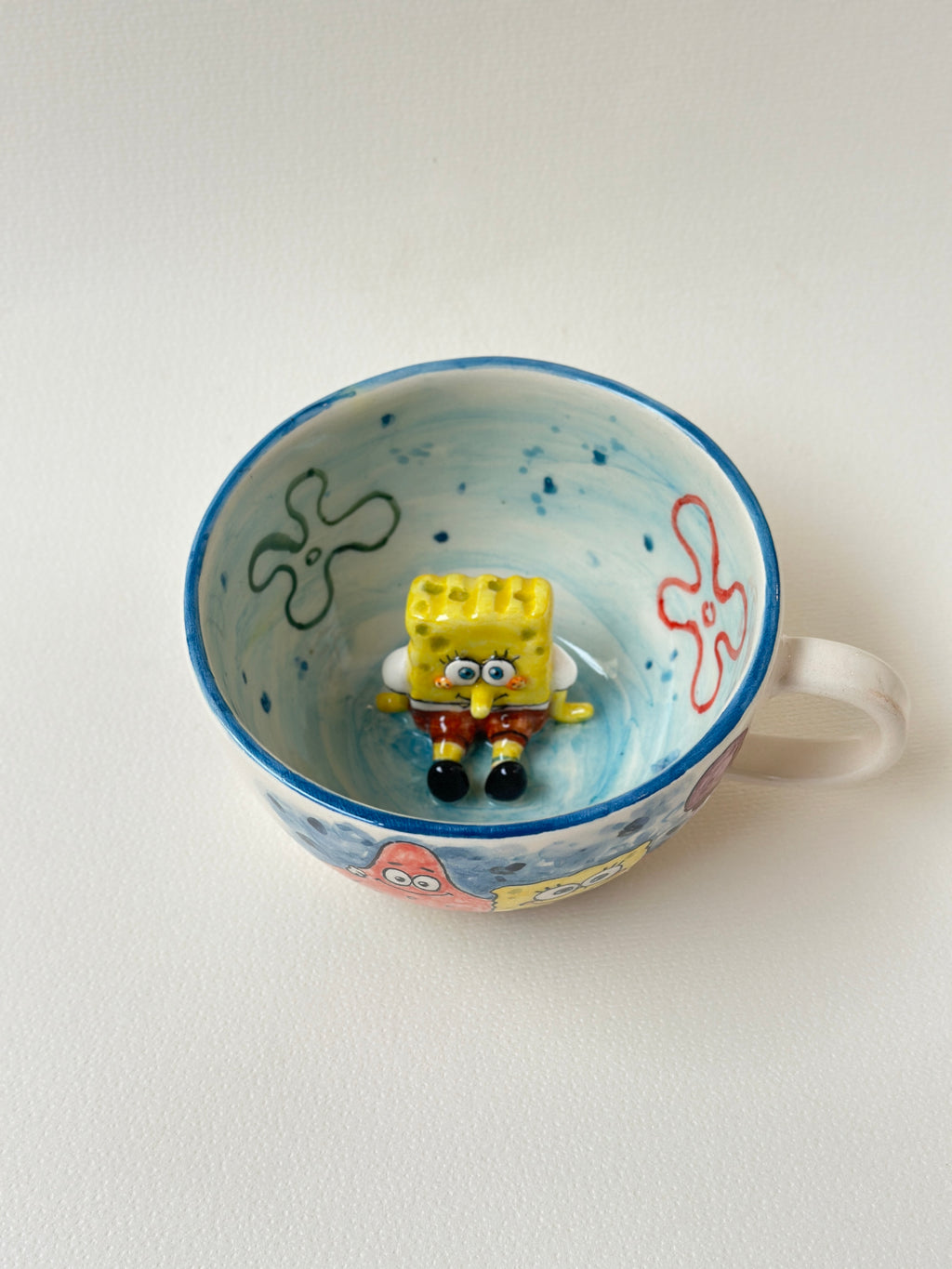 SpongeBob handmade mug