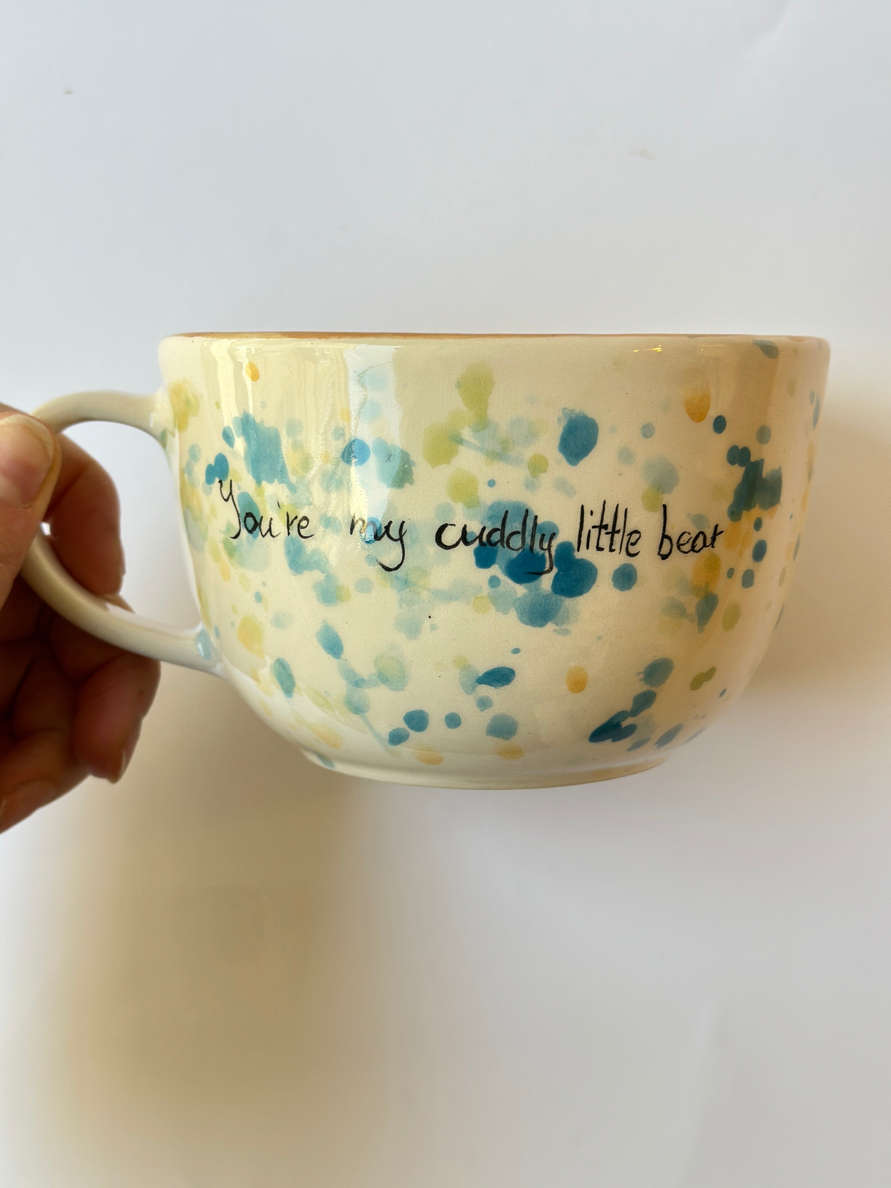 Bear handmade mug