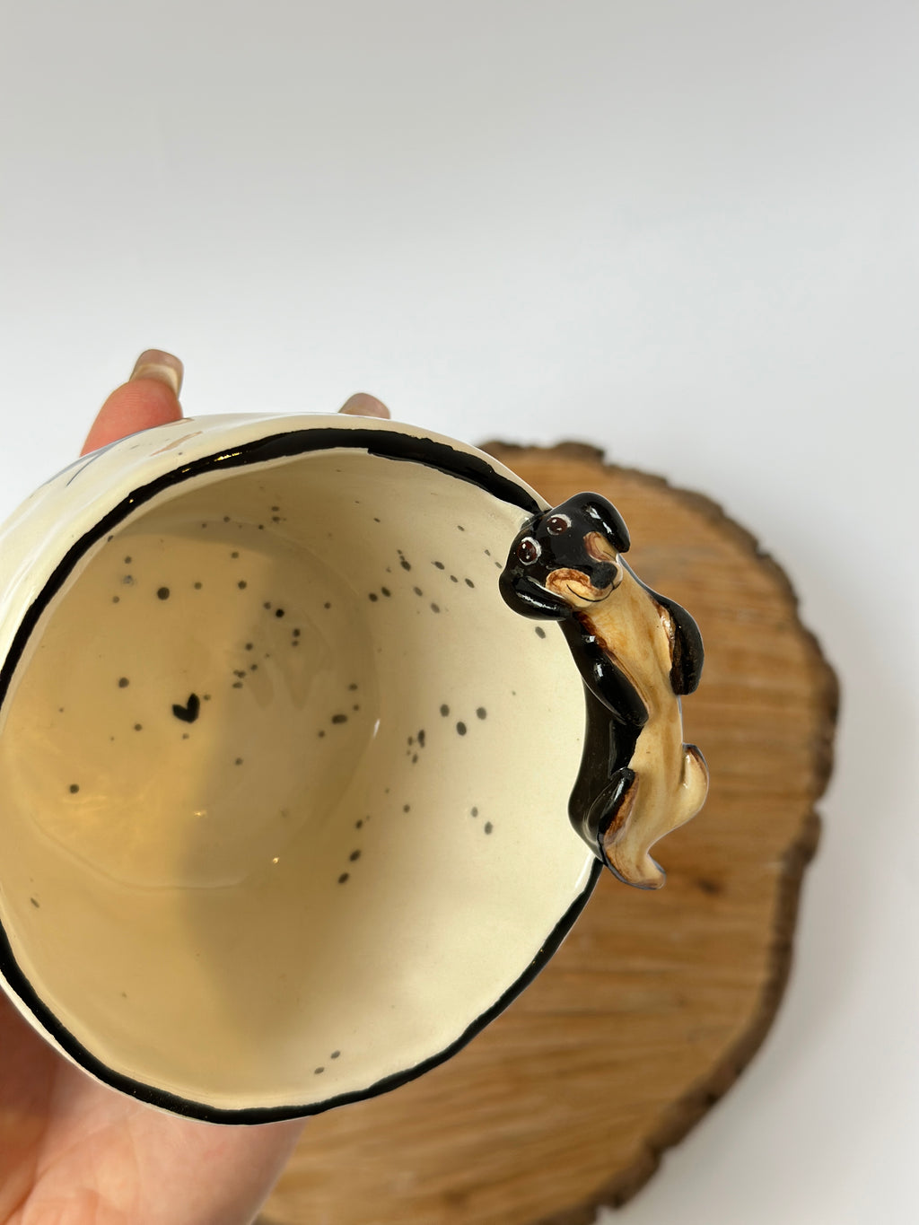 Dachshund handmade mug