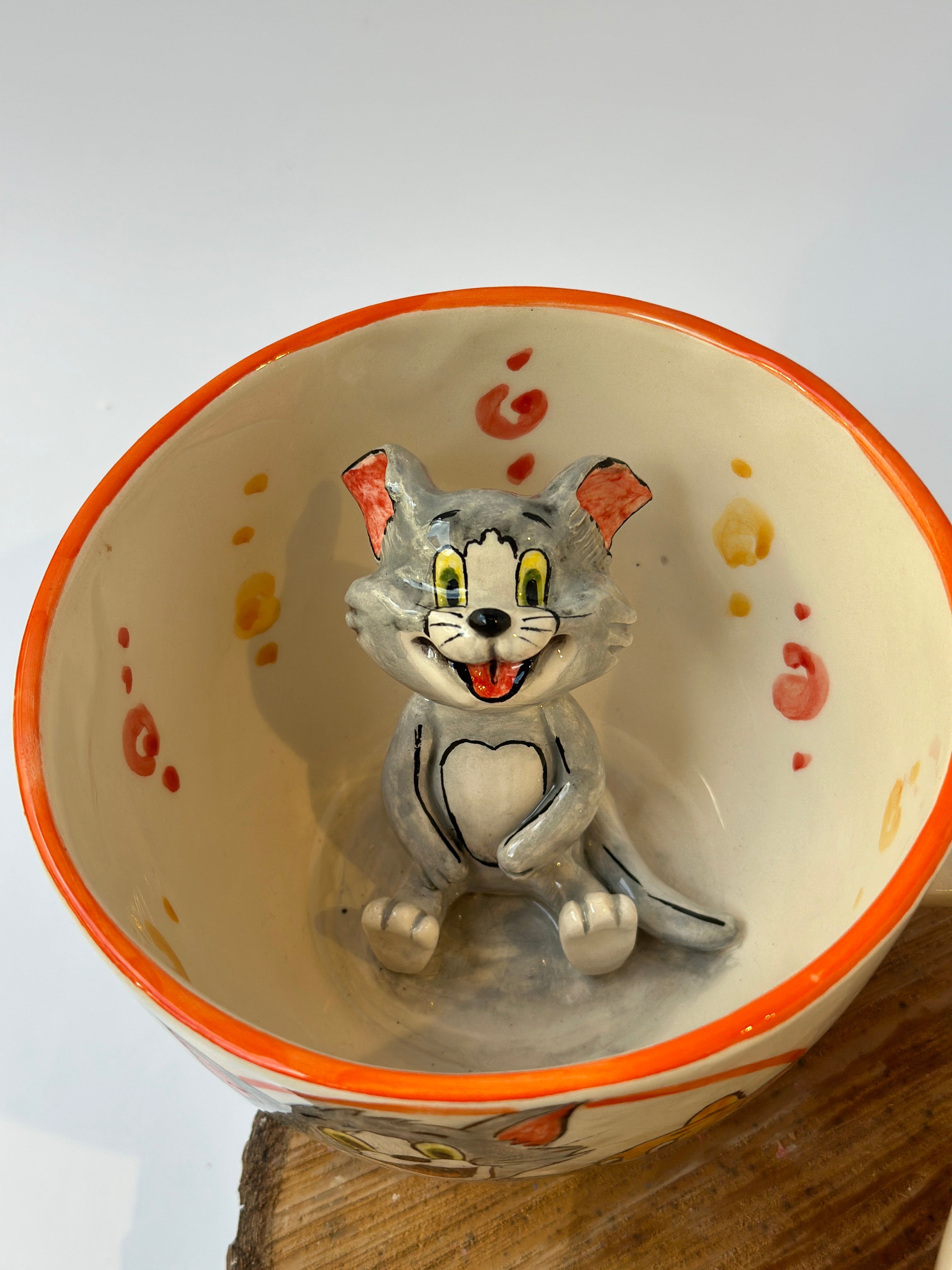 Tom and Jerry handmade mugs