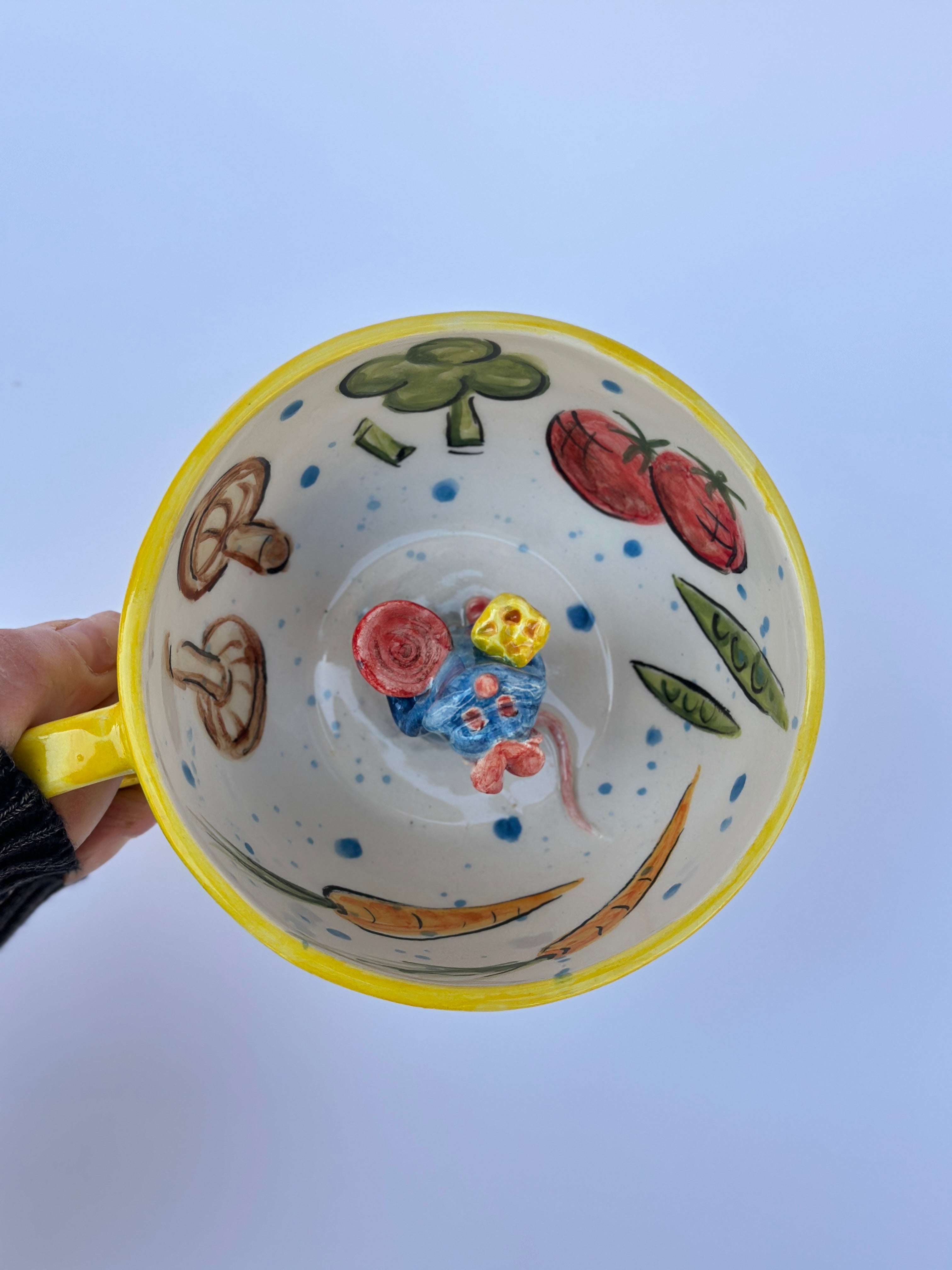 Ratatouille handmade mug