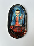 Stranger things “Eleven” handmade plate