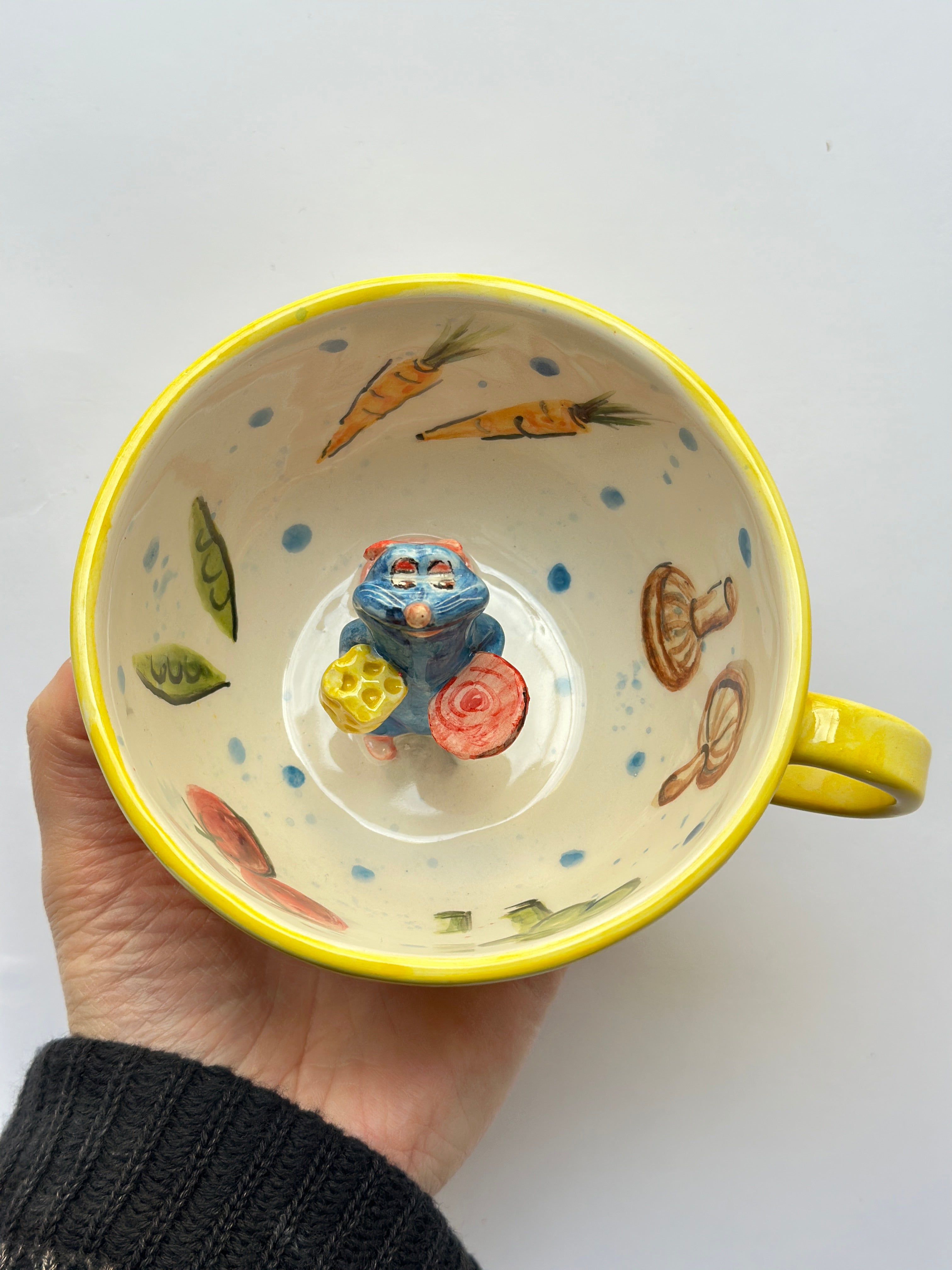 Ratatouille handmade mug