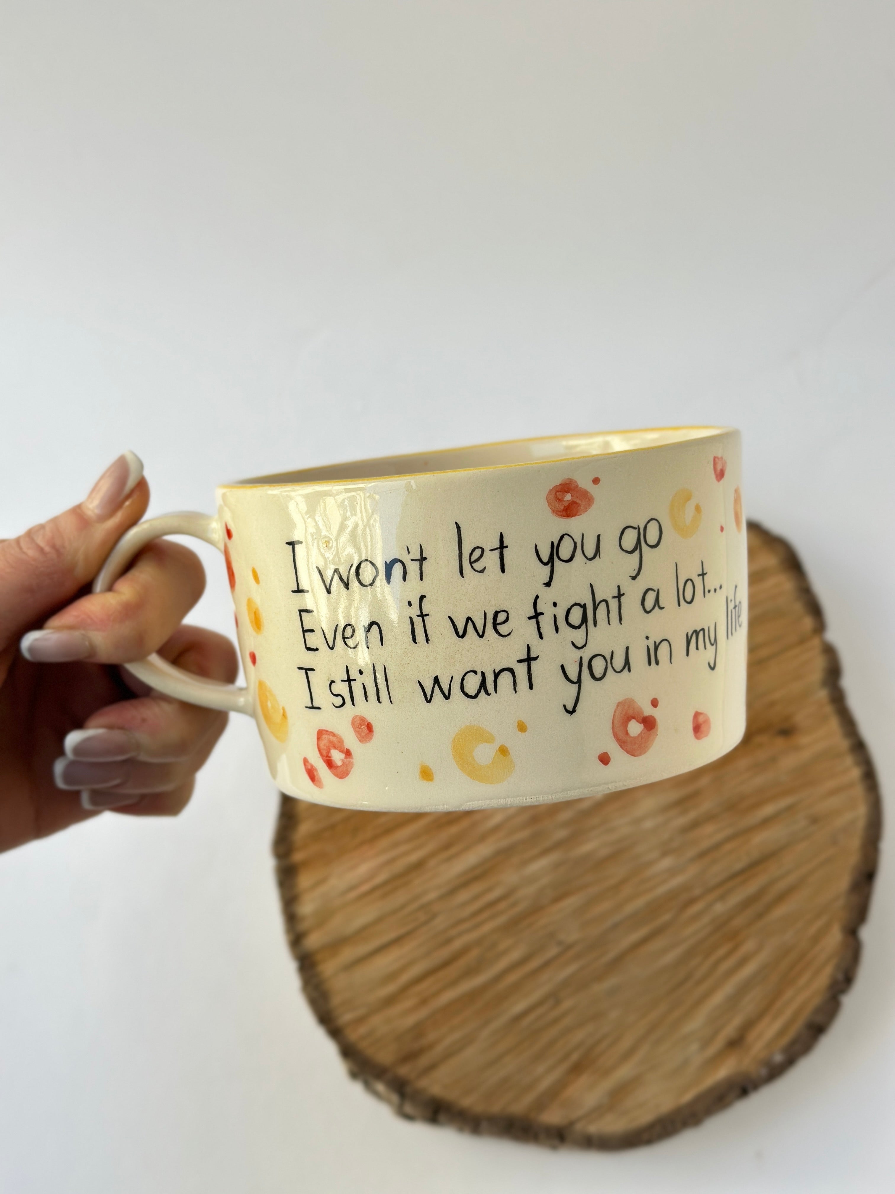 Tom and Jerry handmade mug