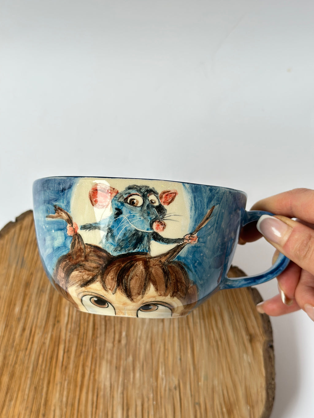 Ratatouille “Linguine” handmade mug