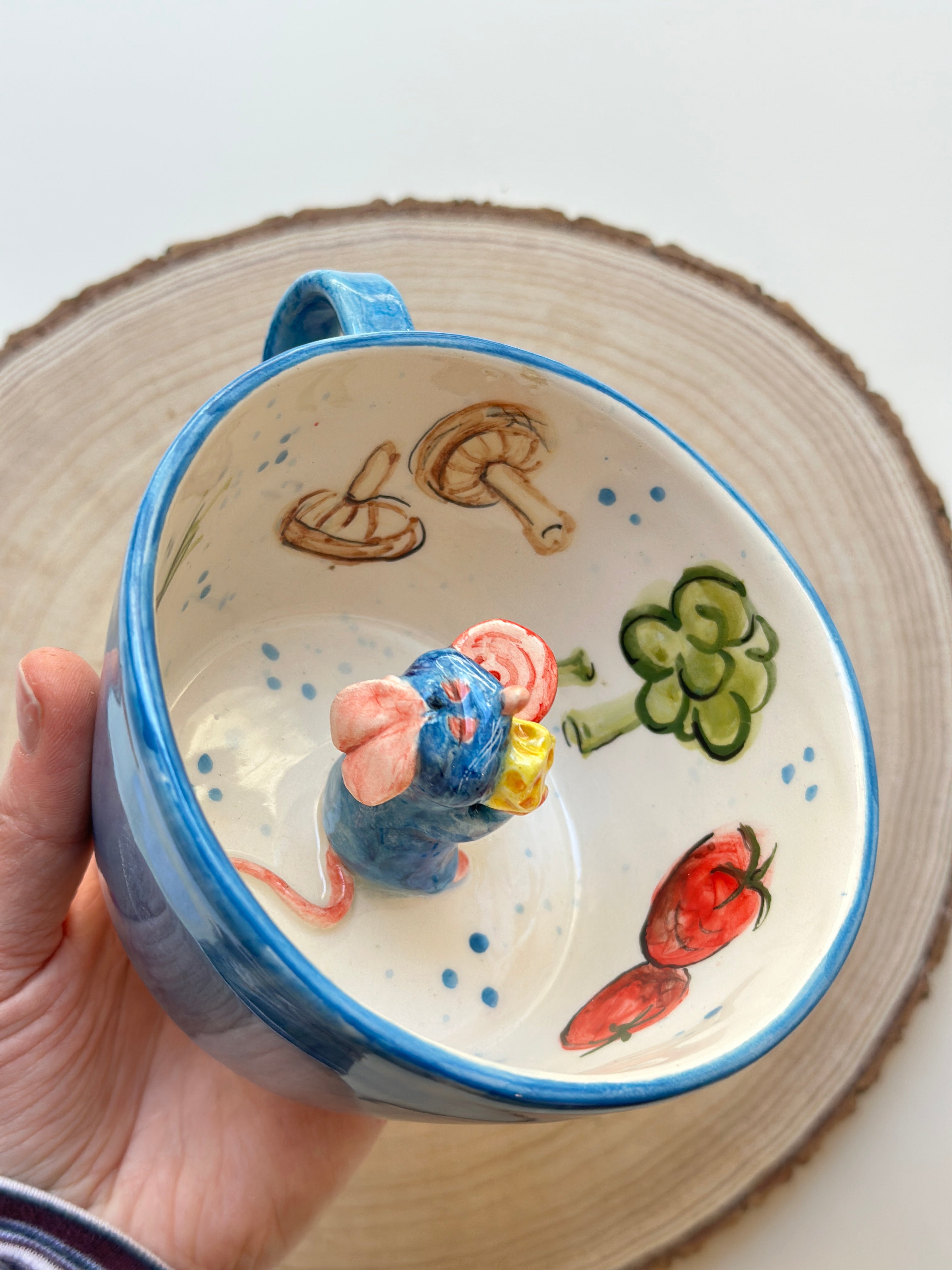 Ratatouille handmade mug