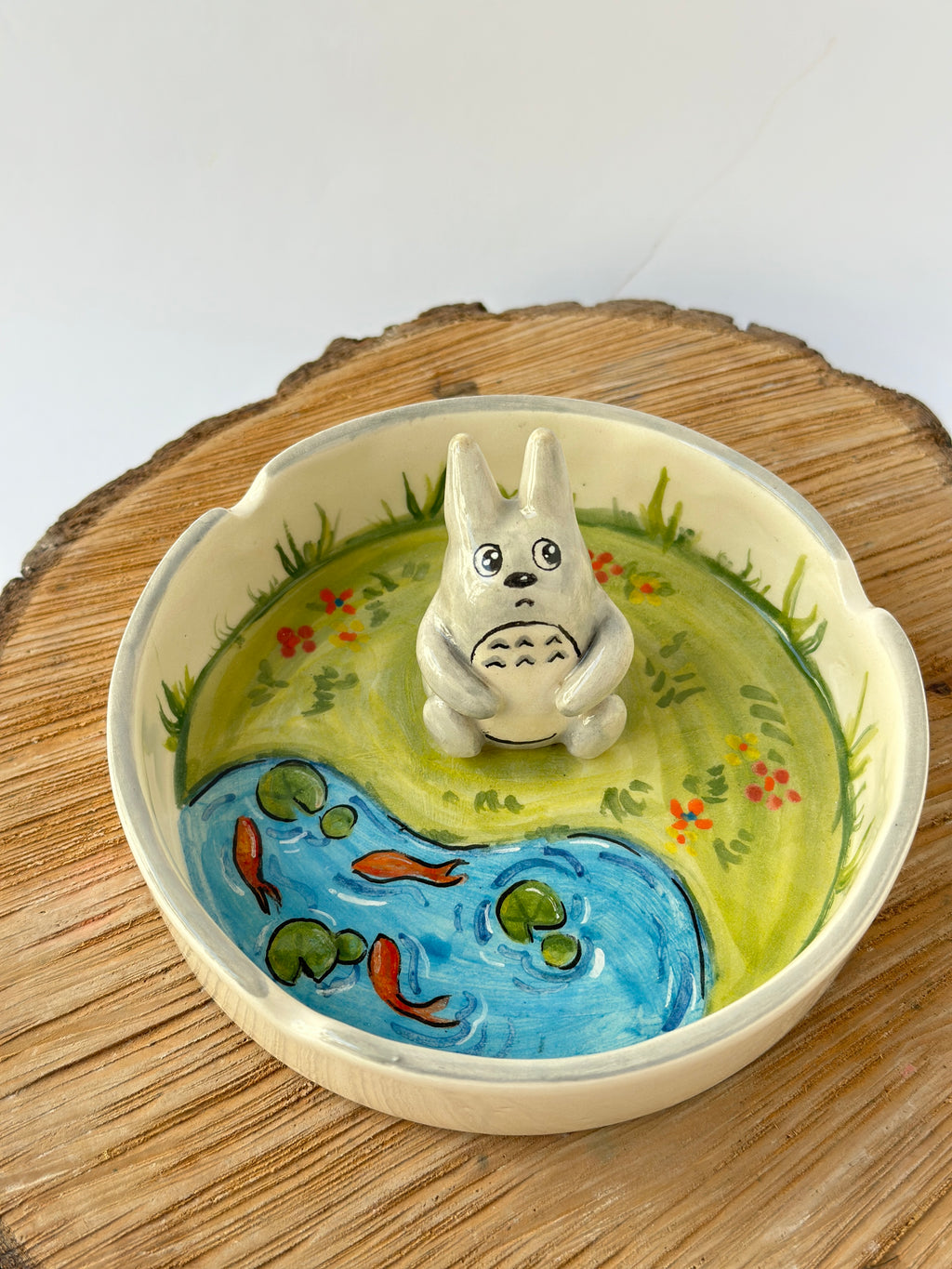 Totoro handmade ashtray