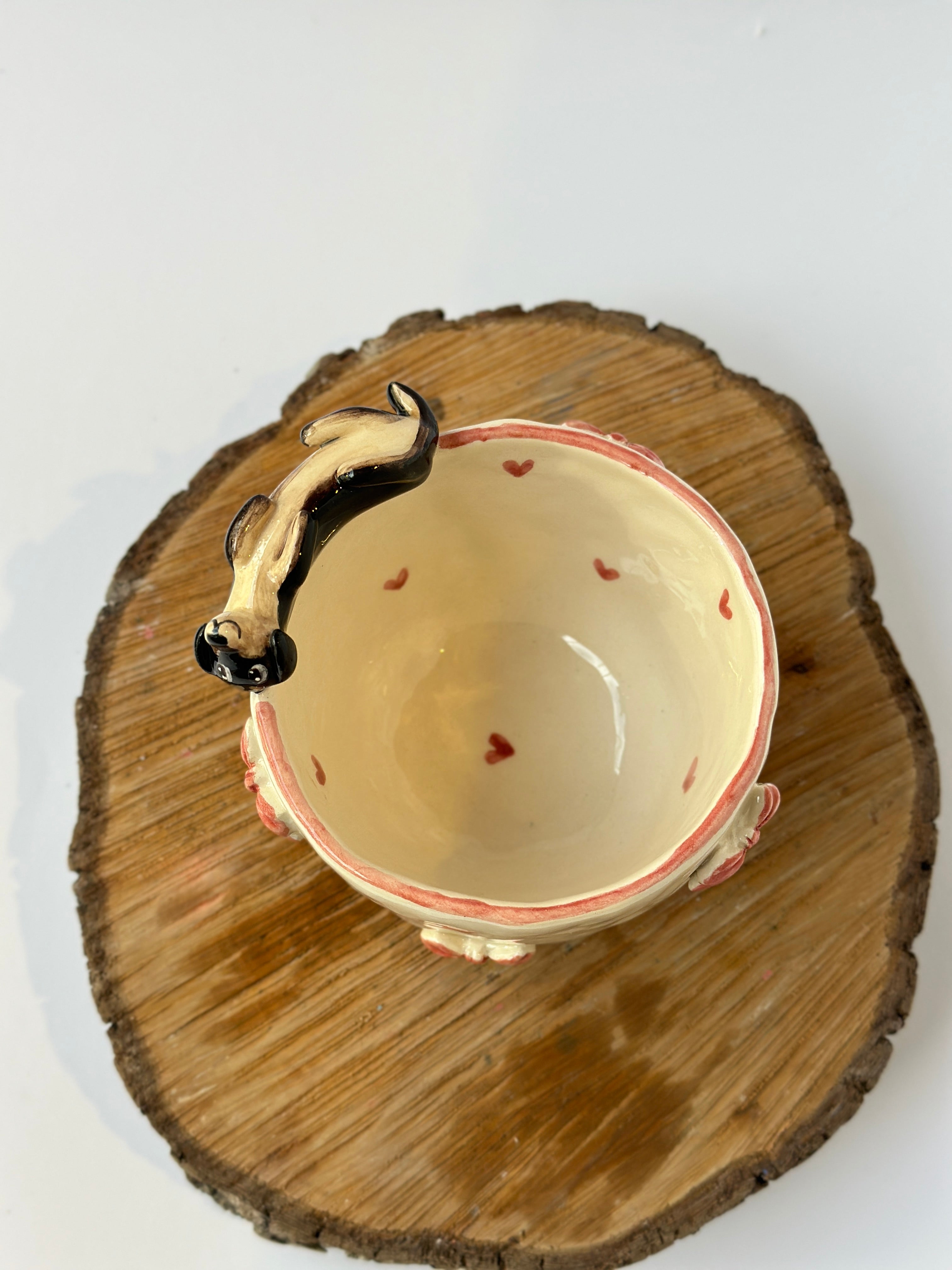 Dachshund handmade mug