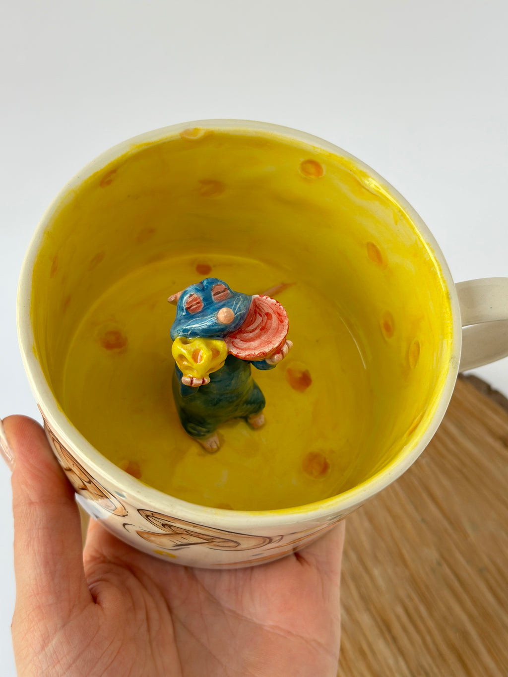 Ratatouille handmade mug
