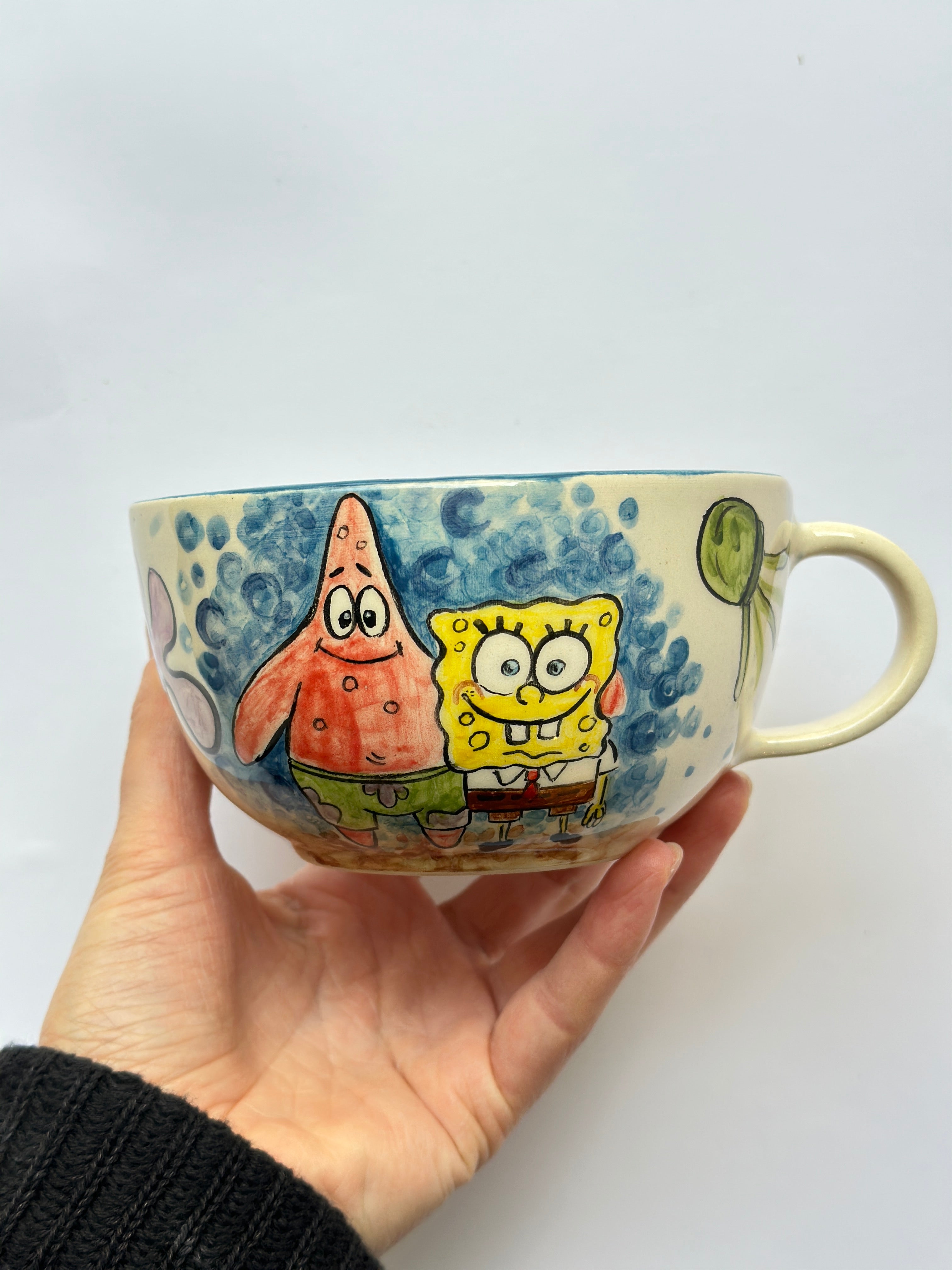 Patrick Star handmade mug