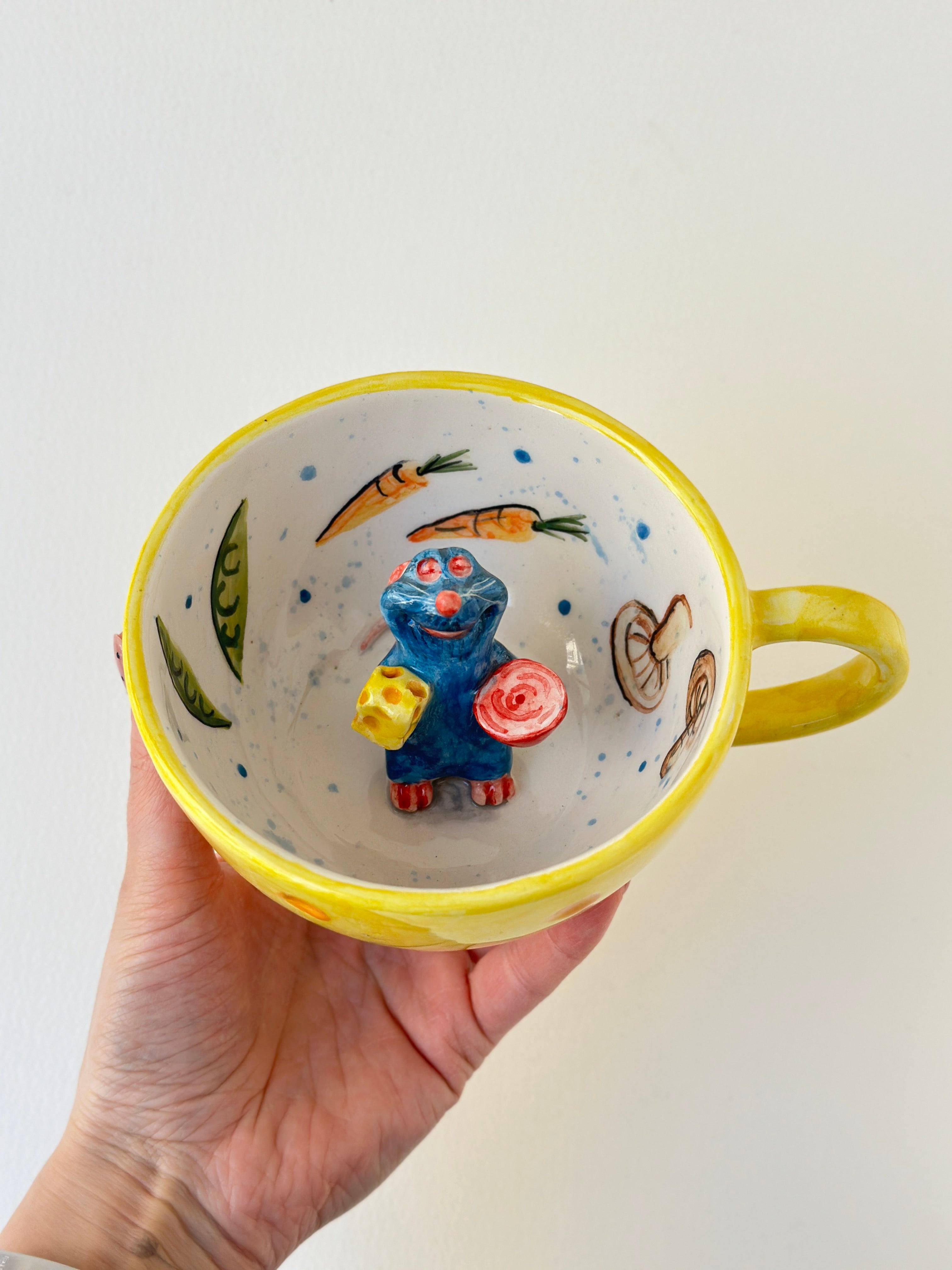 Ratatouille handmade mug